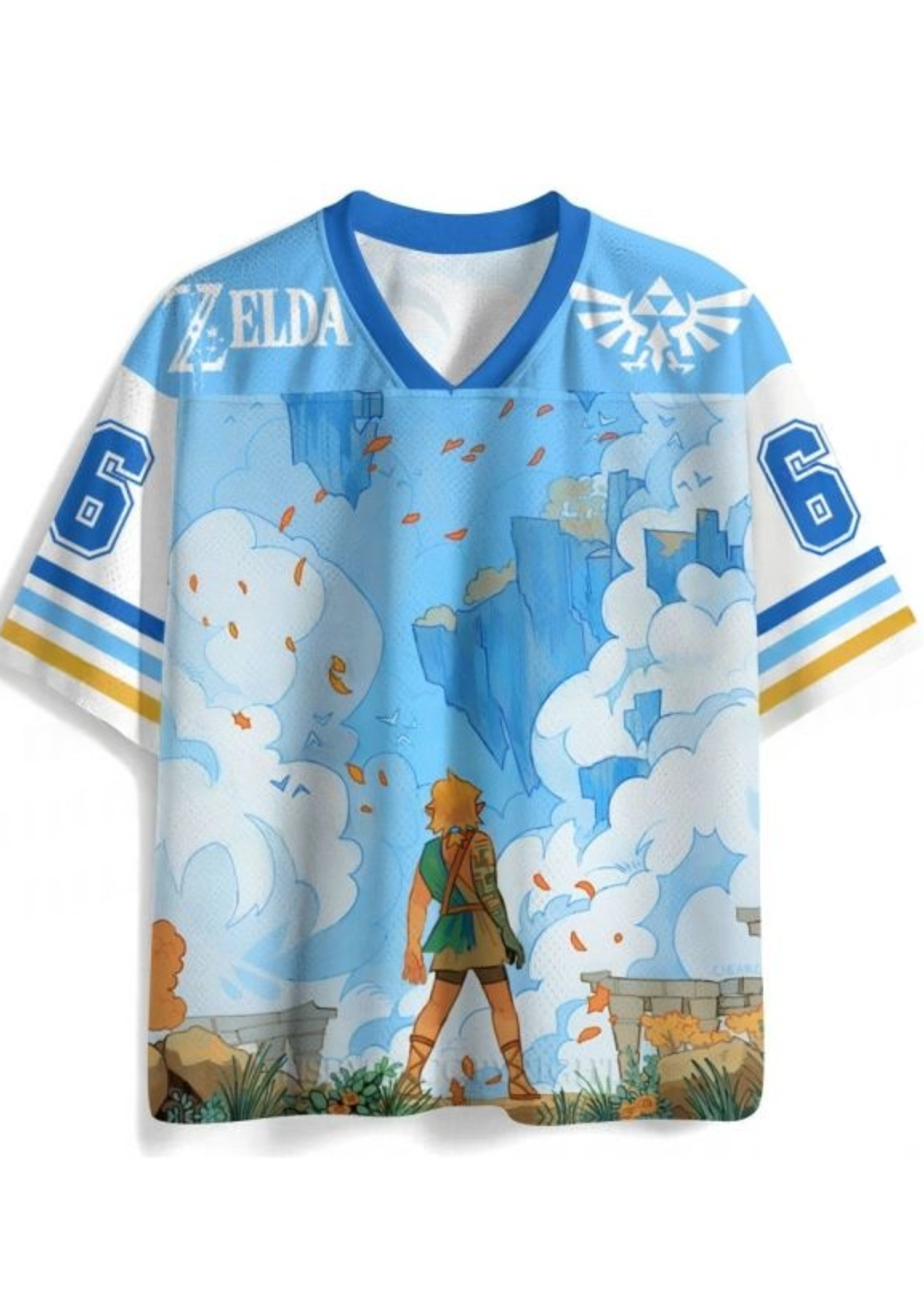 The Legend of Zelda Link Jersey Shirts