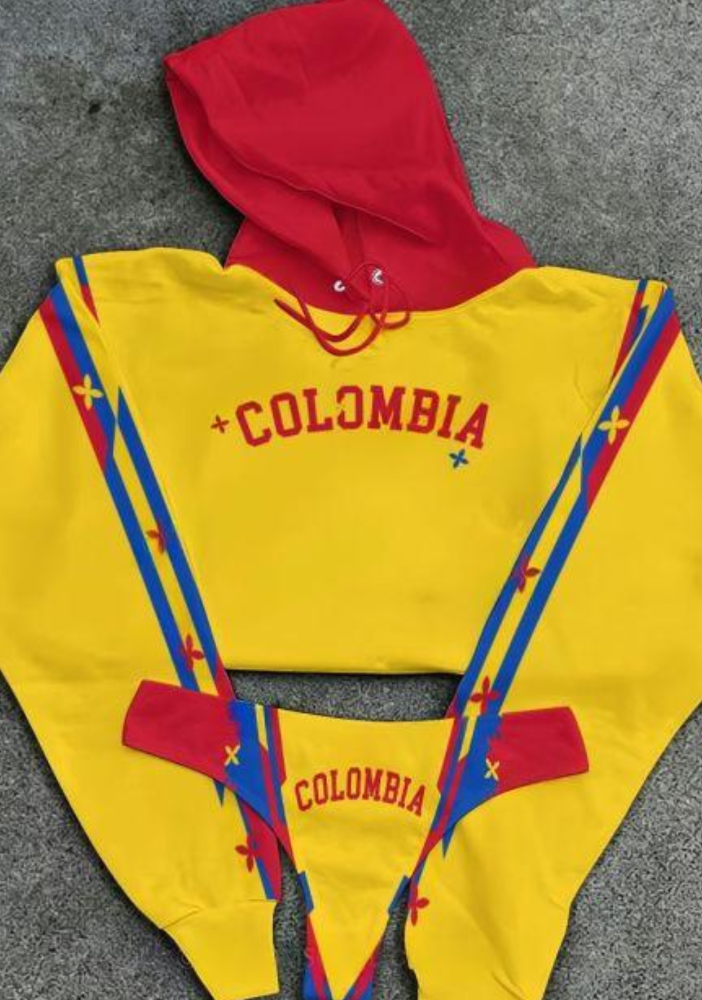 Colombia Women's Hooded Thicken Suit Set