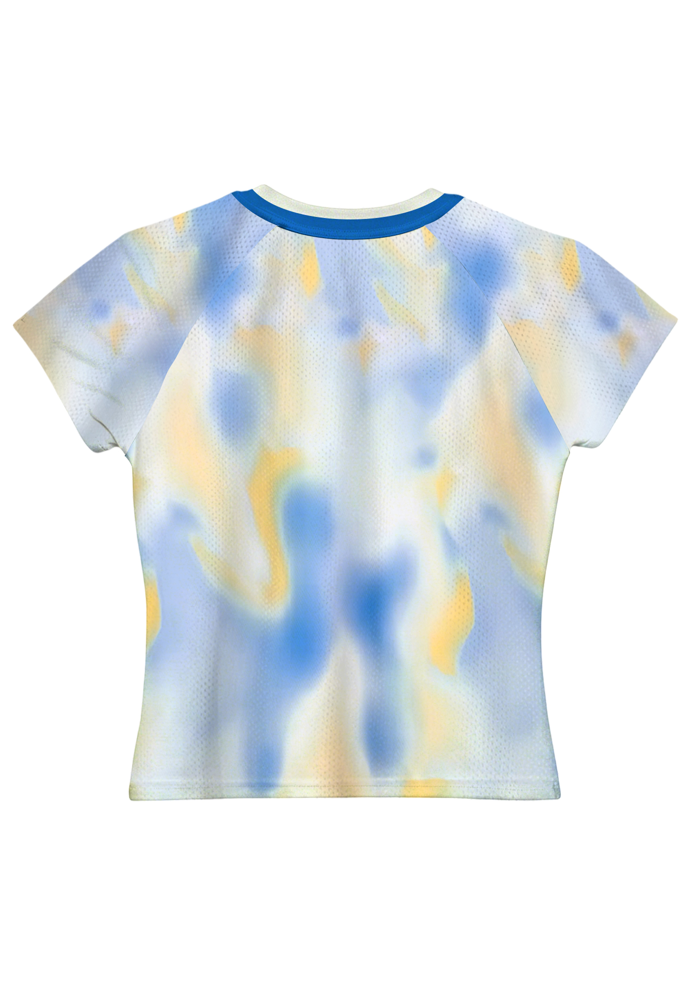 Vintage Tie-Dye Argentina Football Mesh Baby Tee