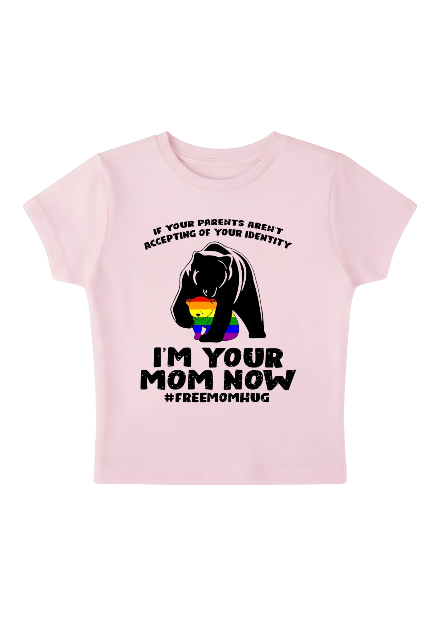 I'm Your Mom Now Y2K Baby Tee