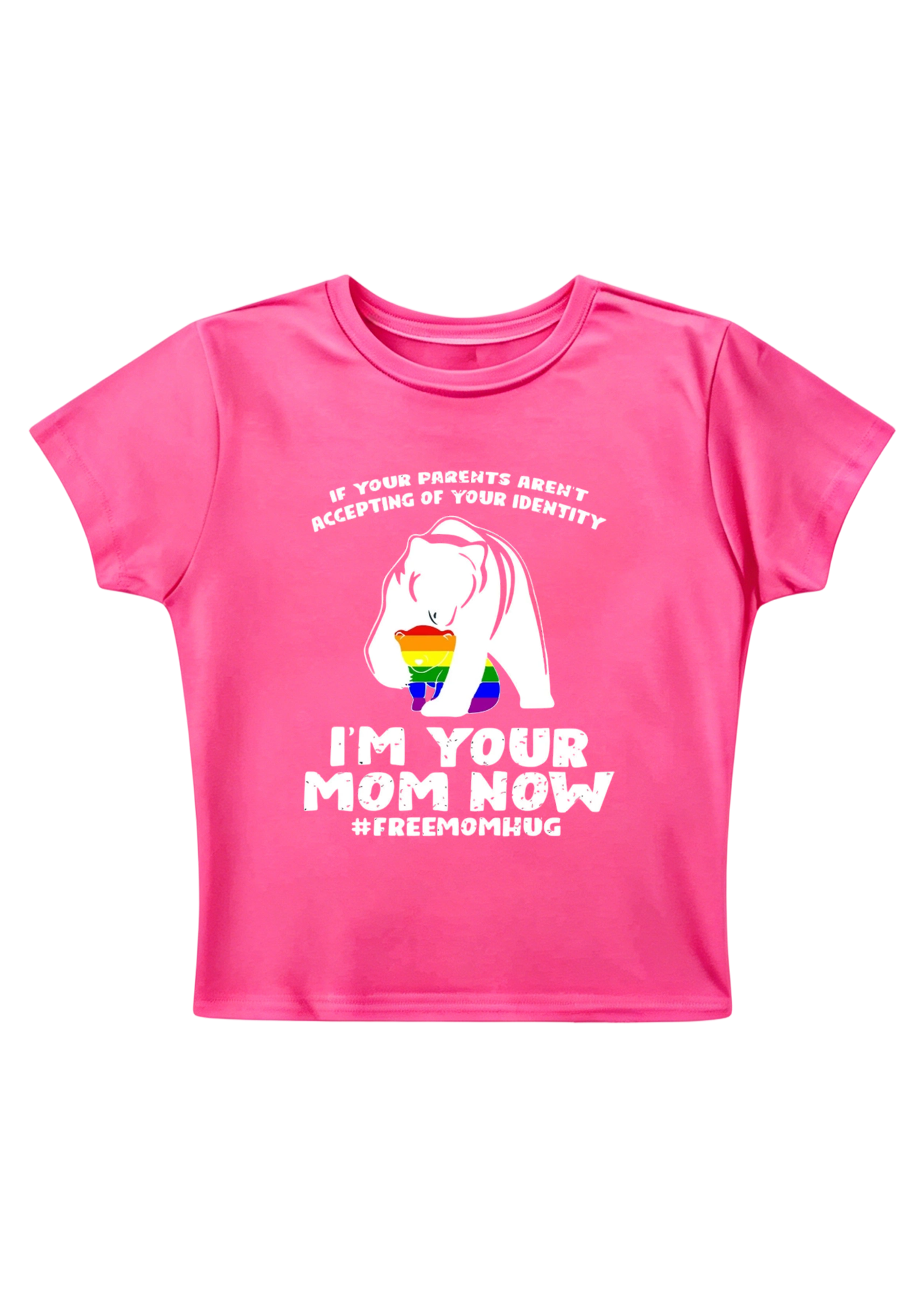 I'm Your Mom Now Y2K Baby Tee