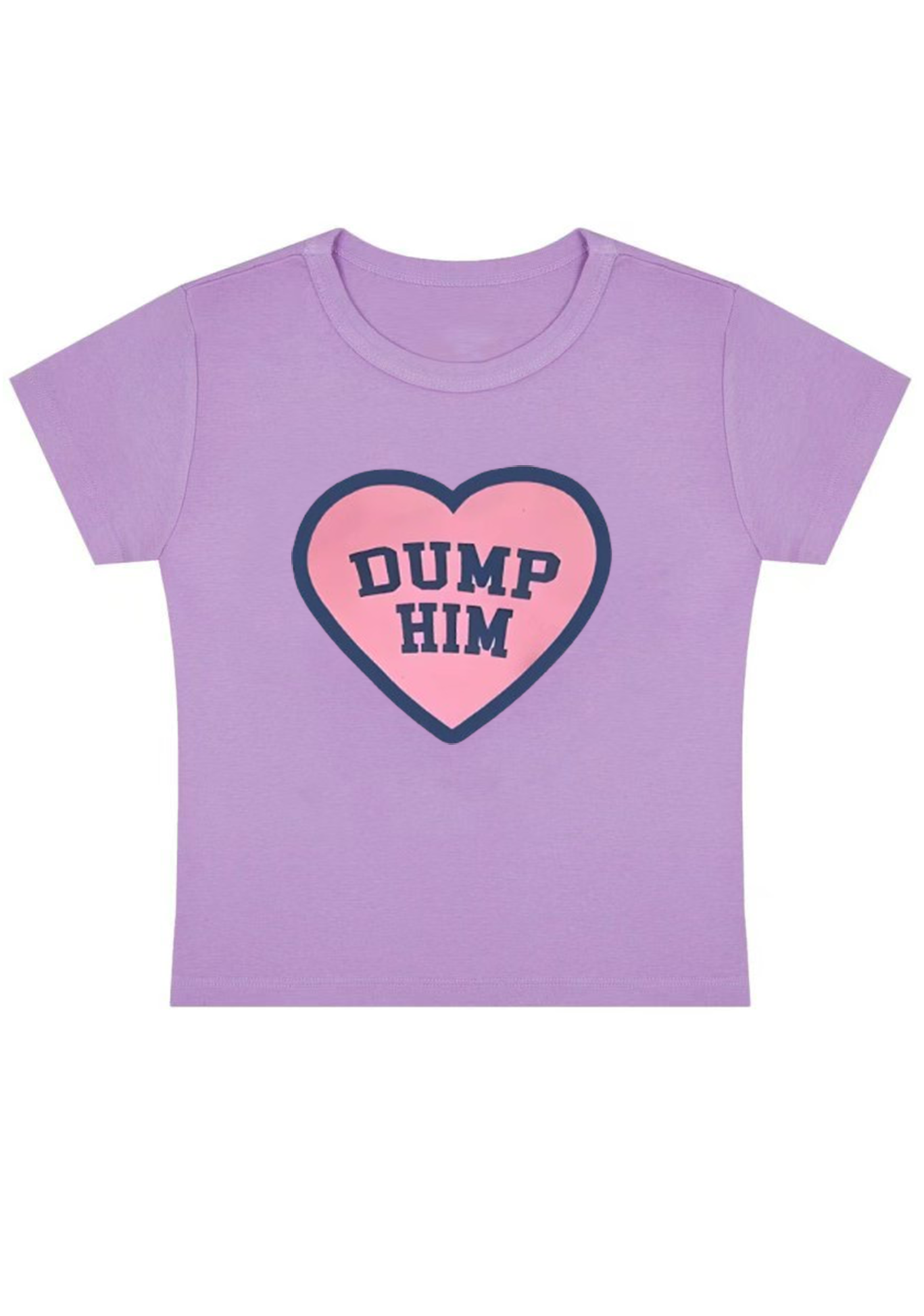 Dump Him Y2K Baby Tee