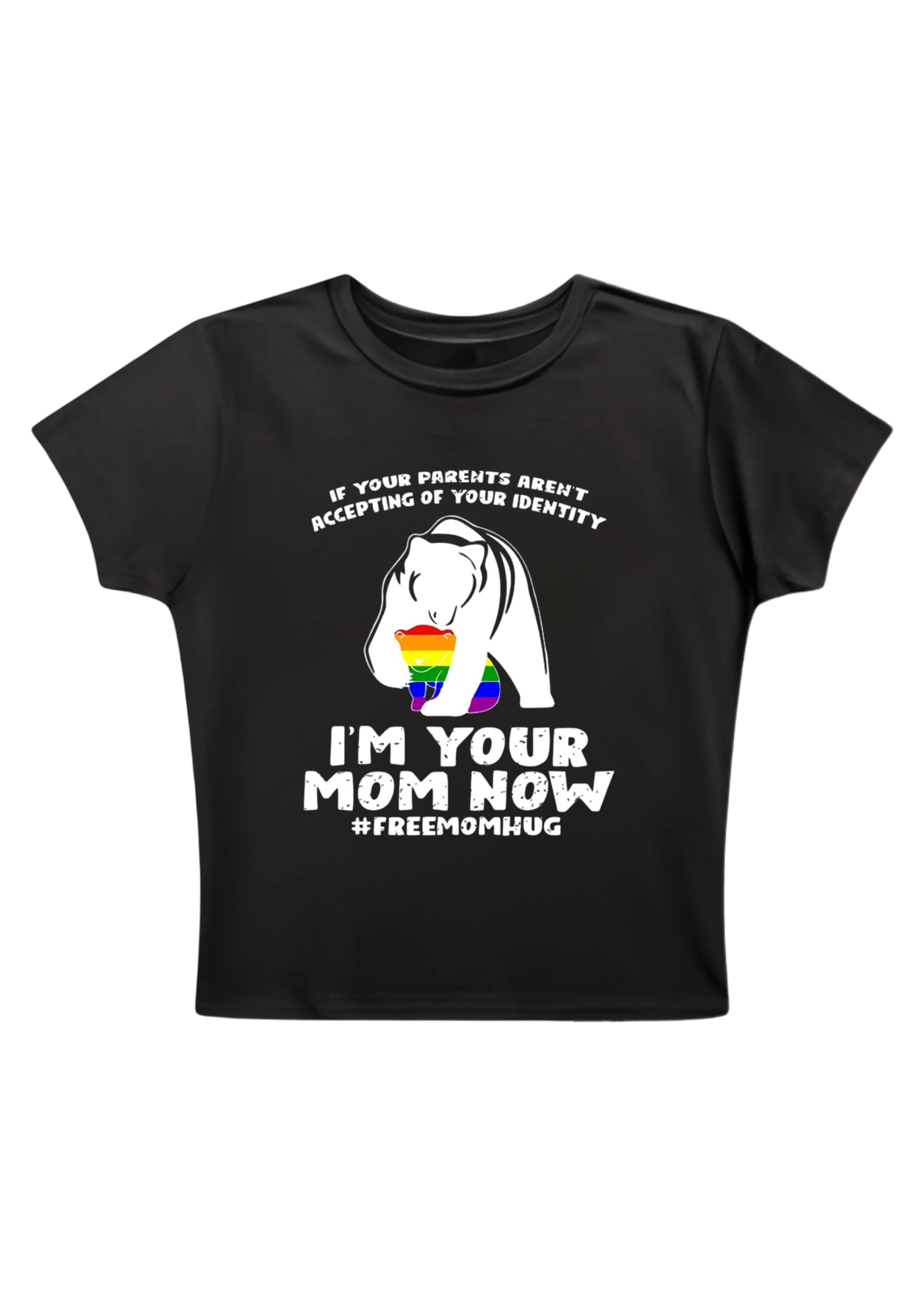 I'm Your Mom Now Y2K Baby Tee
