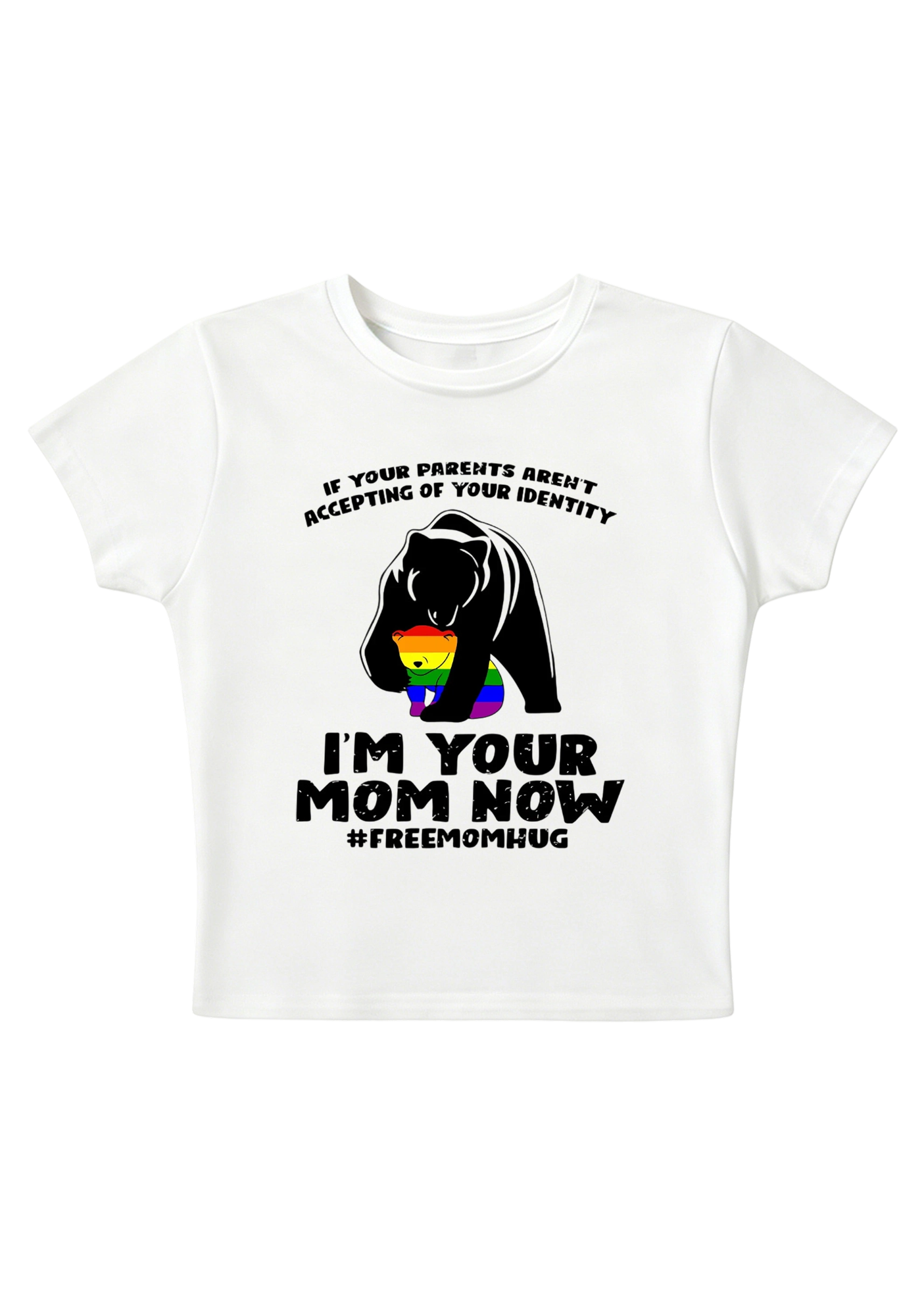 I'm Your Mom Now Y2K Baby Tee