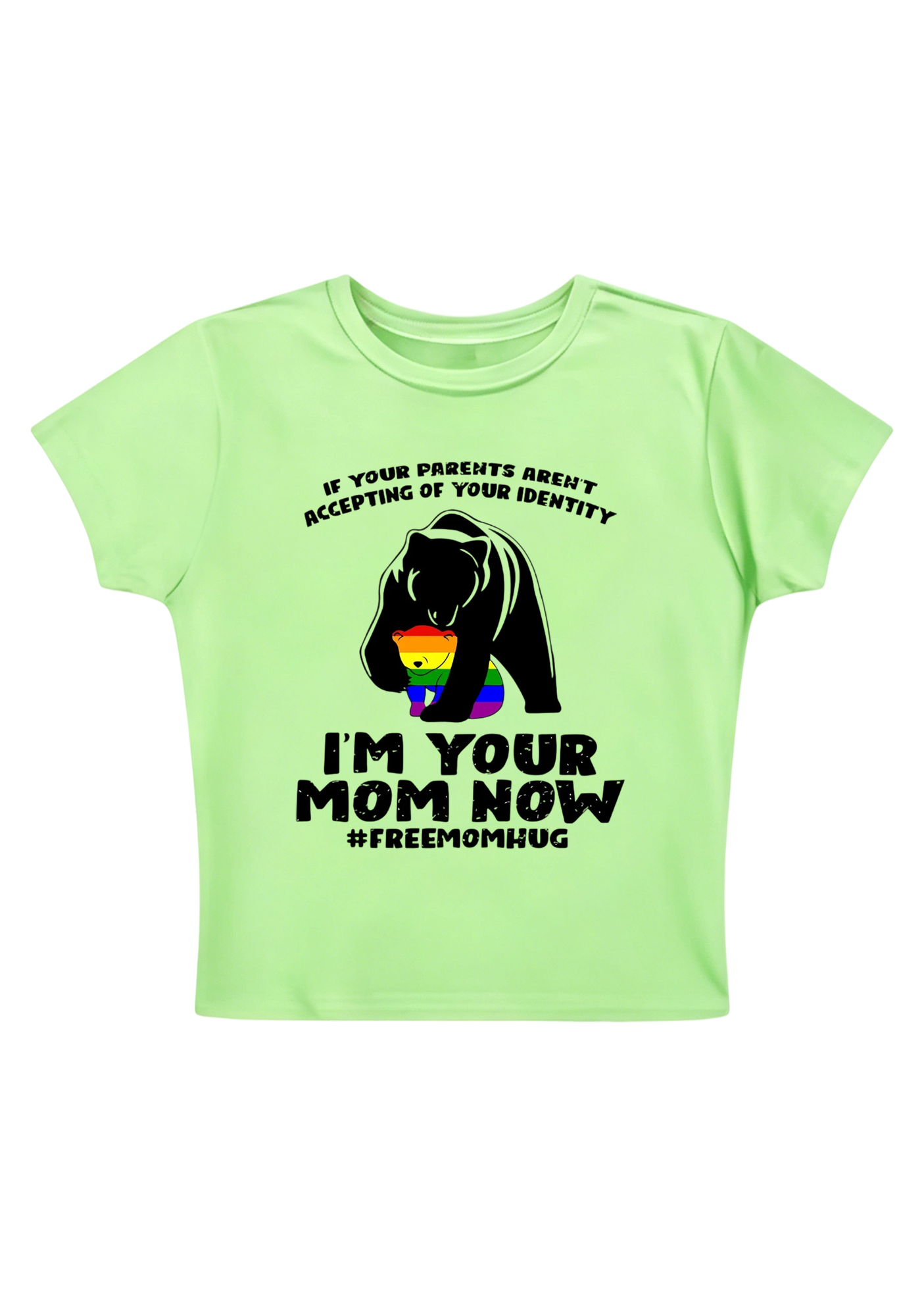 I'm Your Mom Now Y2K Baby Tee