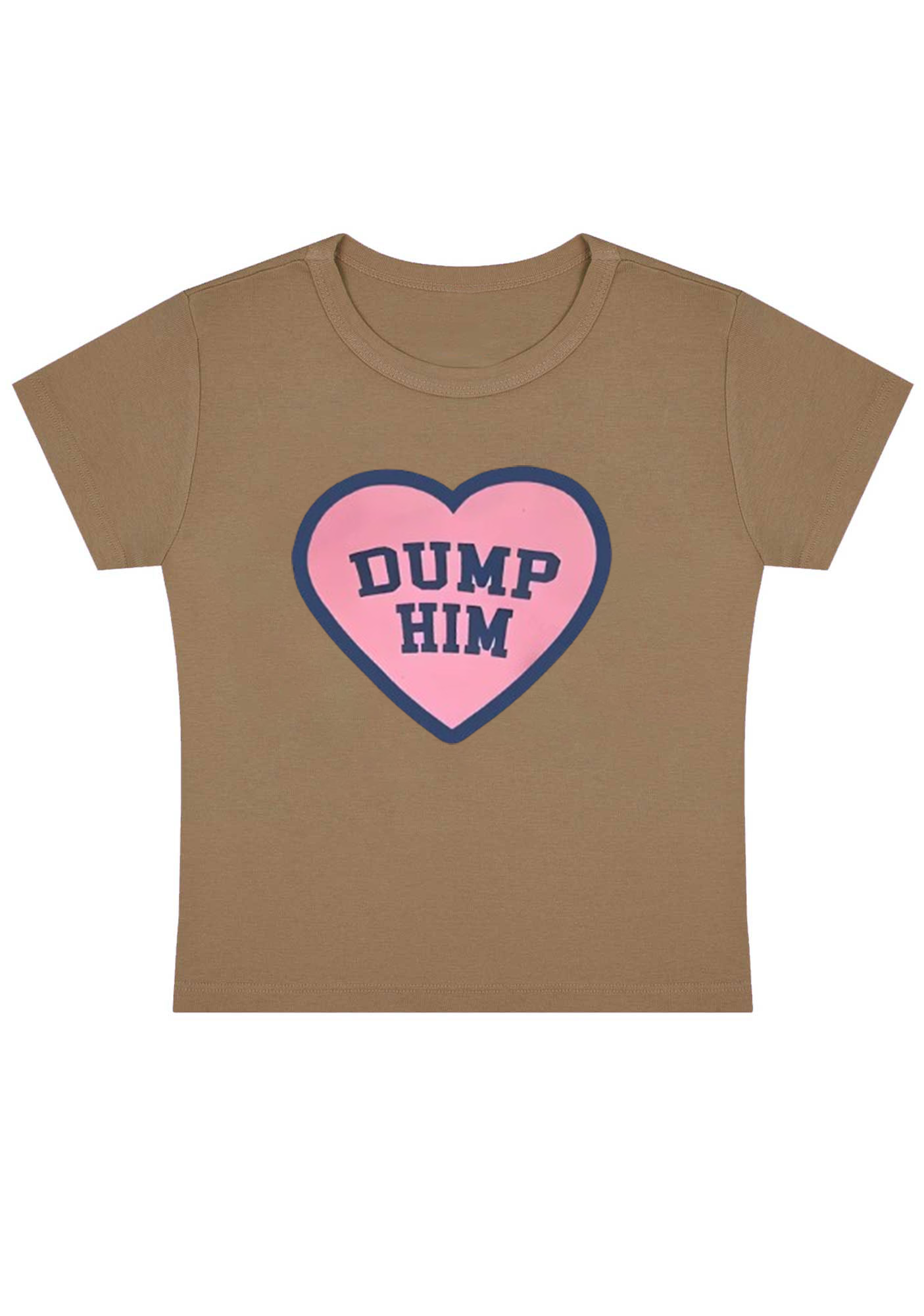 Dump Him Y2K Baby Tee