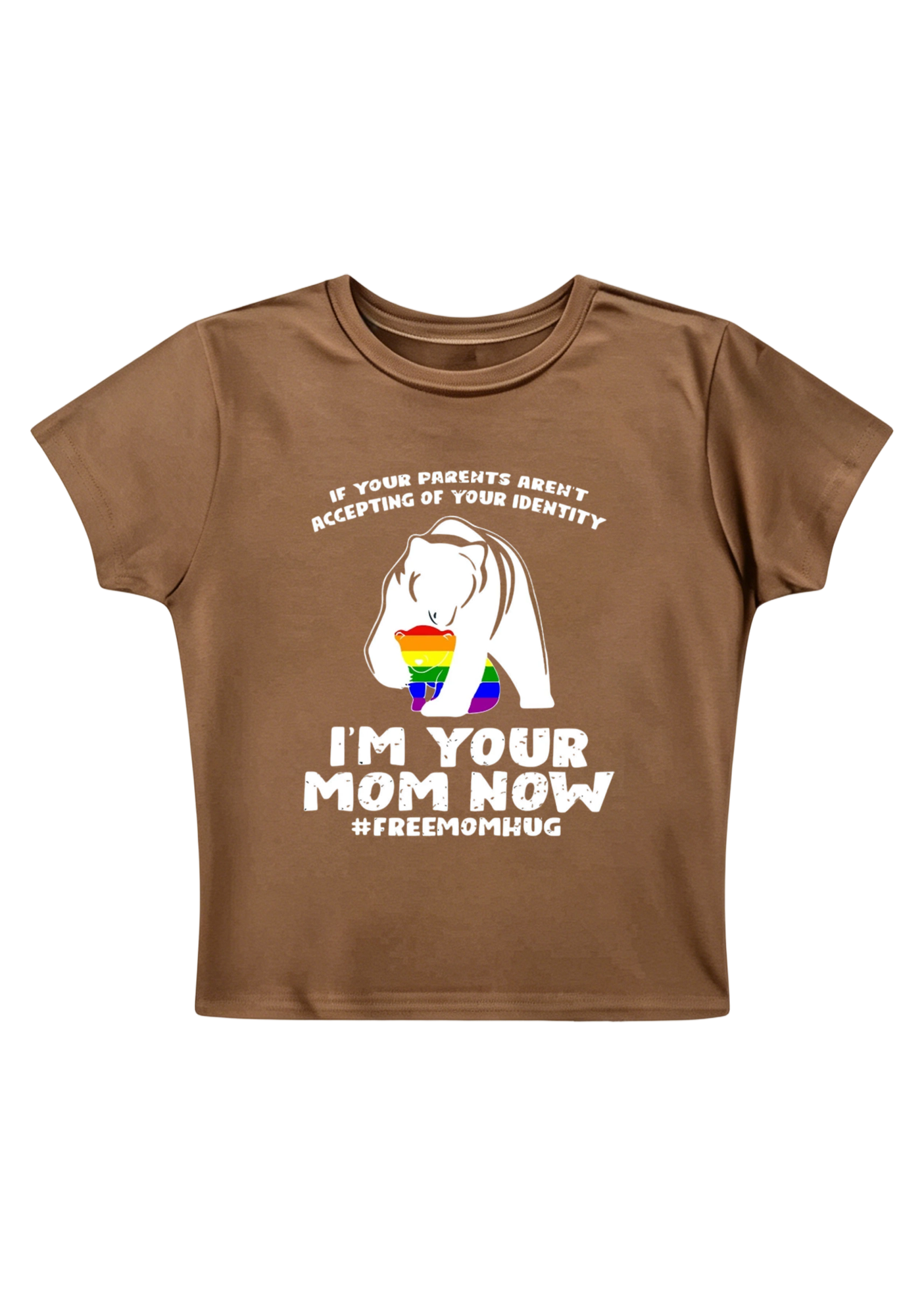 I'm Your Mom Now Y2K Baby Tee