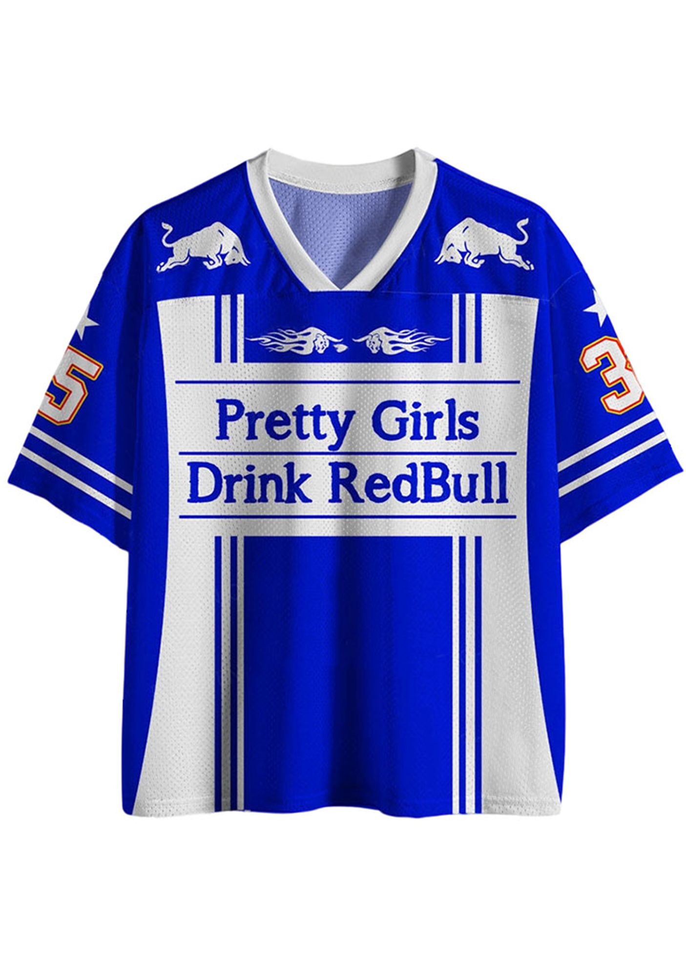 Pretty Girl Y2K Crop Sport Jersey Shirts