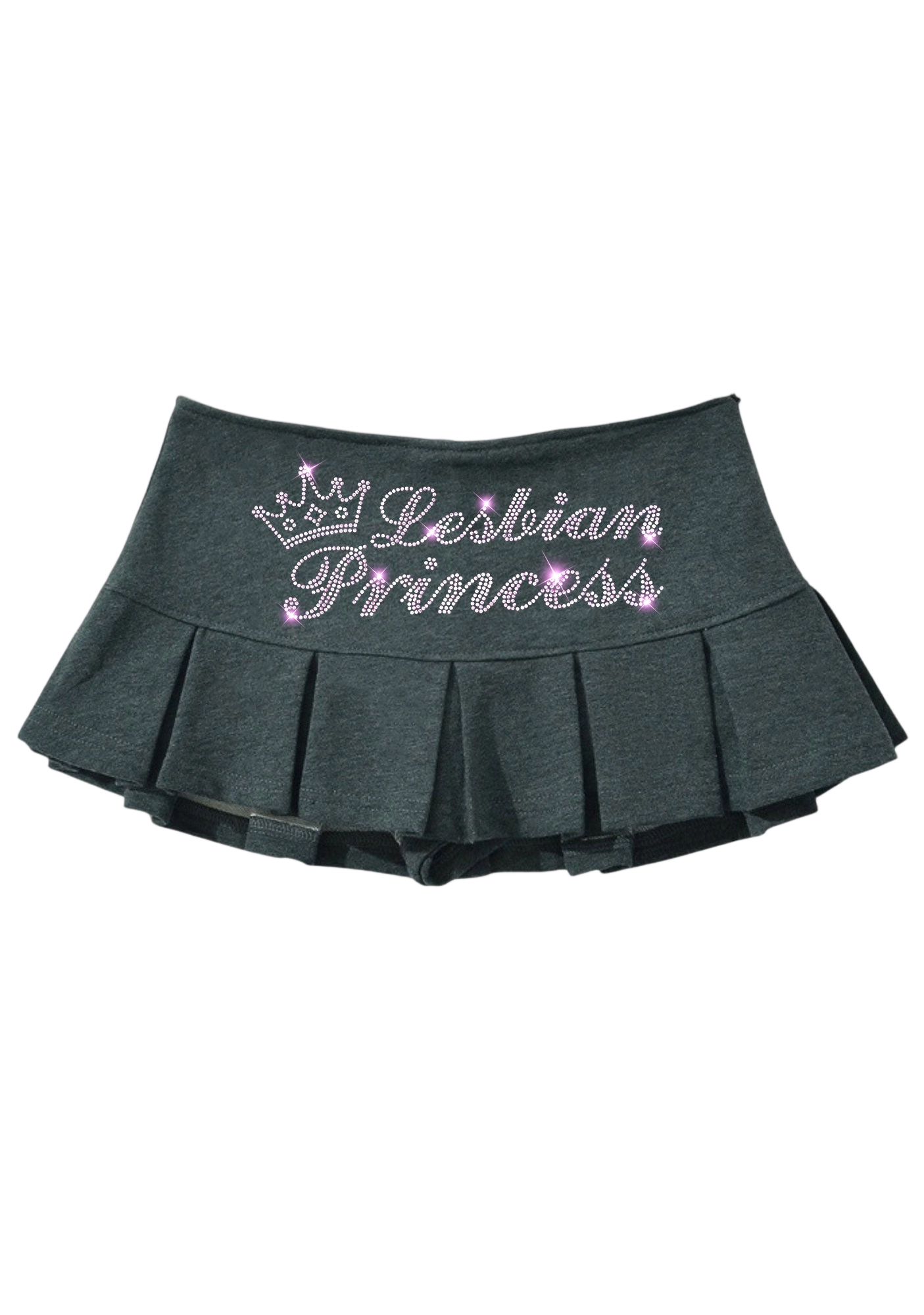 Lesbian Princess Y2K Mini Pleated Skirts