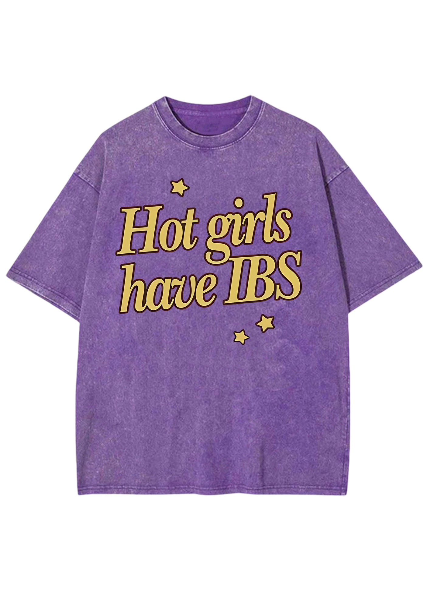 Hot Girls Have IBS Y2K Washed Tee