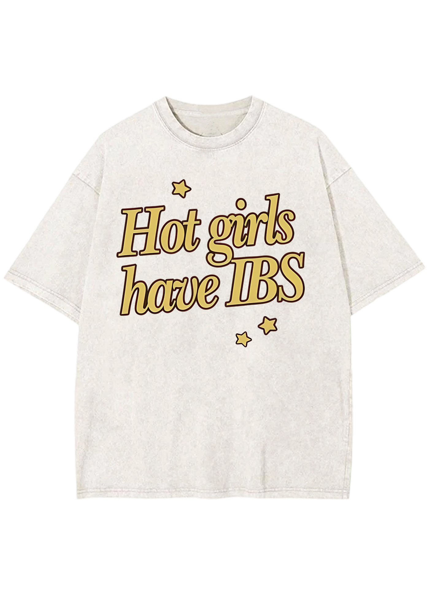 Hot Girls Have IBS Y2K Washed Tee