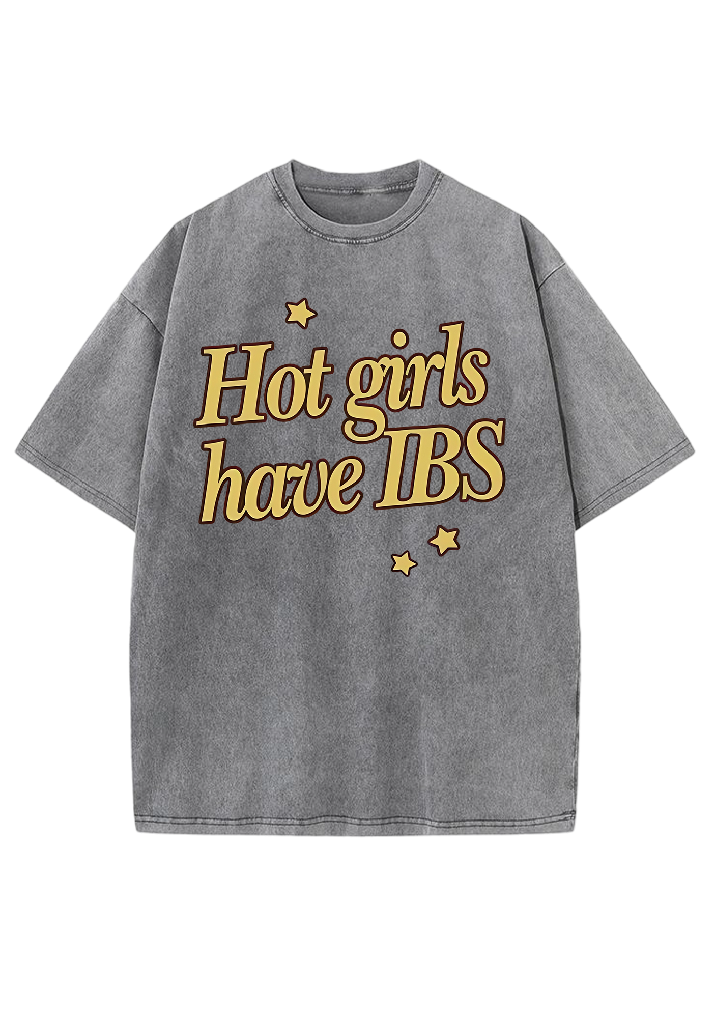 Hot Girls Have IBS Y2K Washed Tee