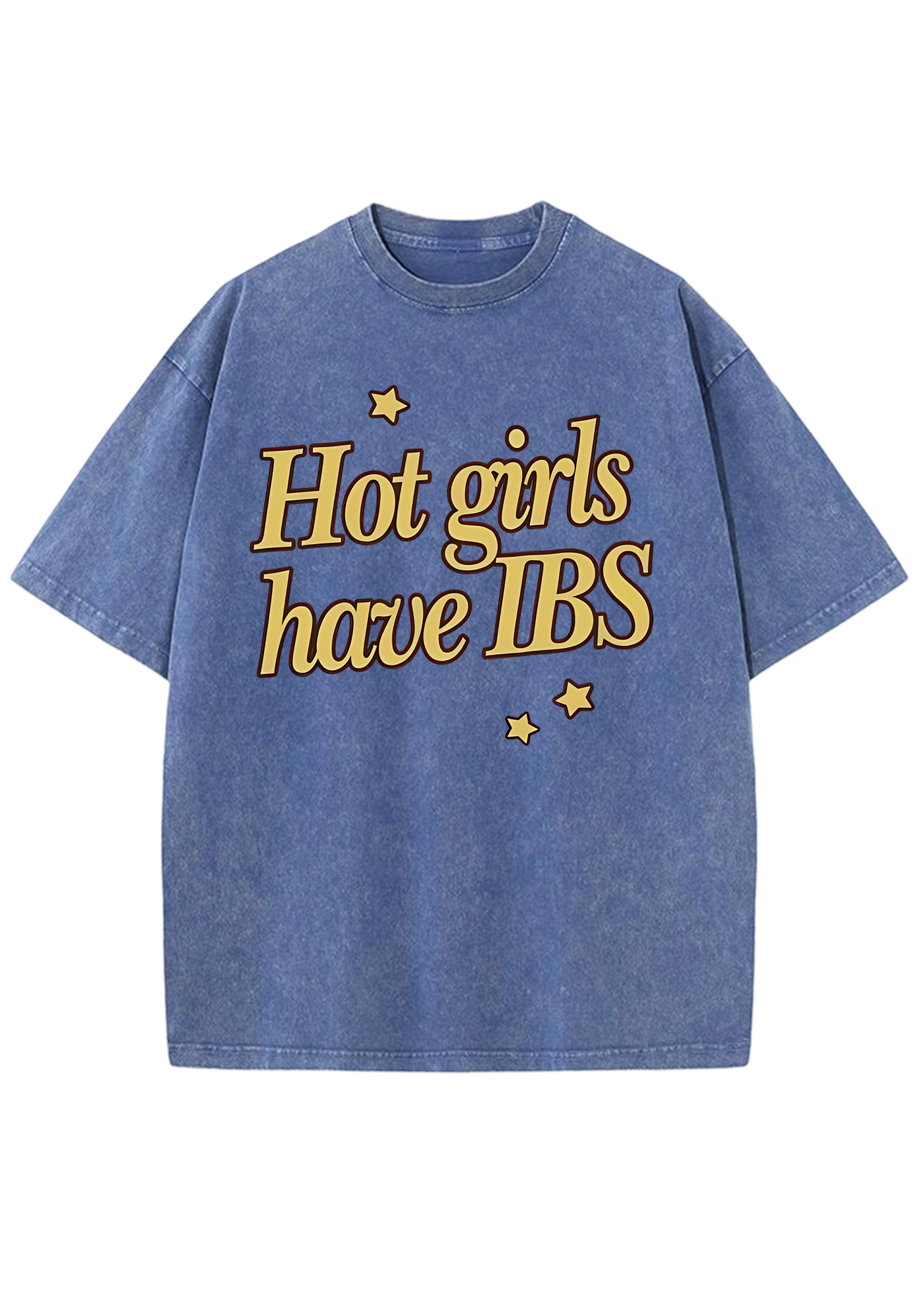 Hot Girls Have IBS Y2K Washed Tee