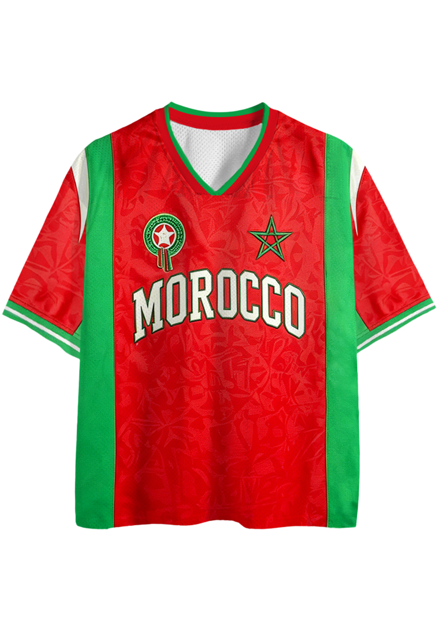 Morocco National Team Mesh Jersey Shirts