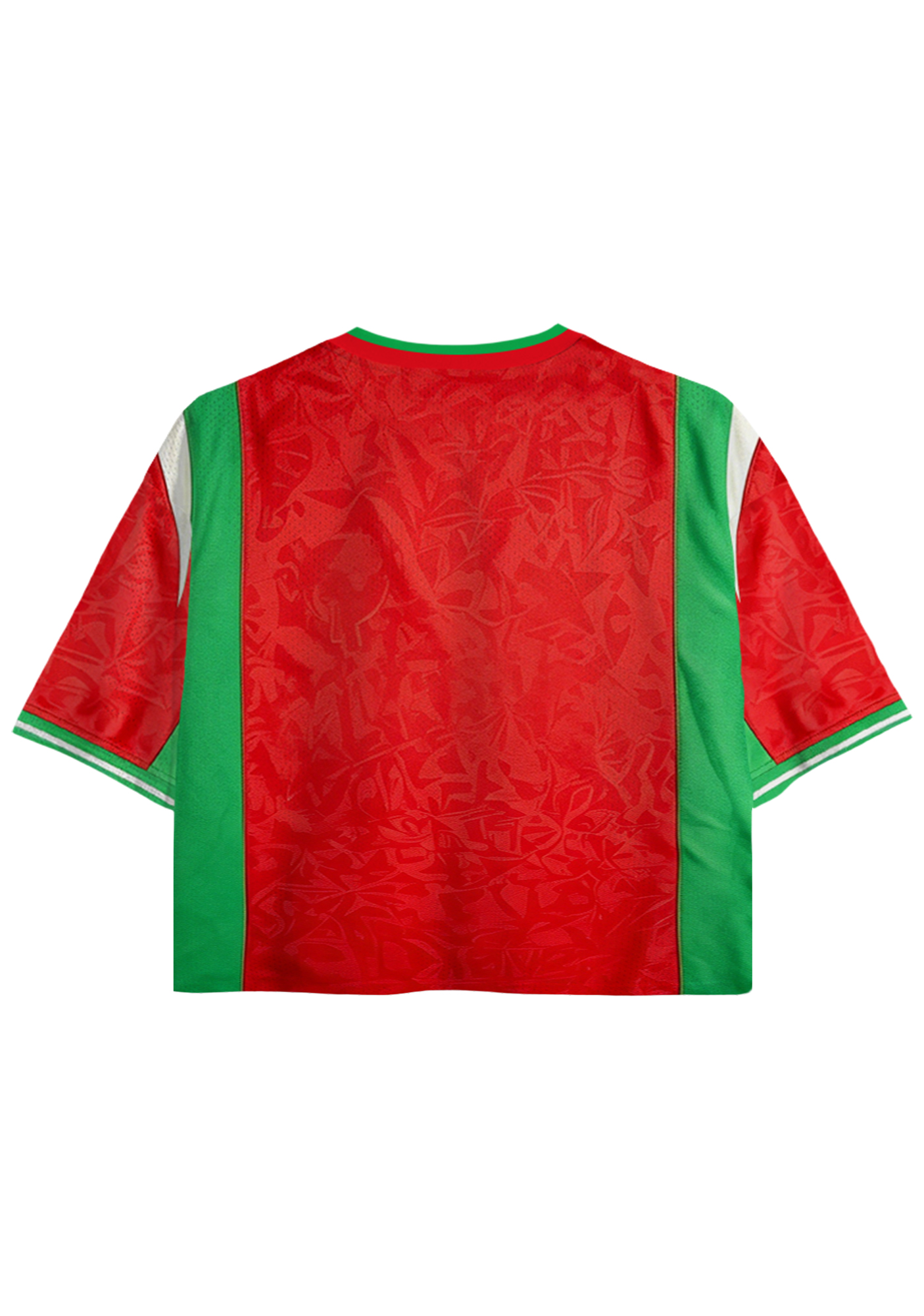 Morocco National Team Cropped Mesh Jersey Shirt
