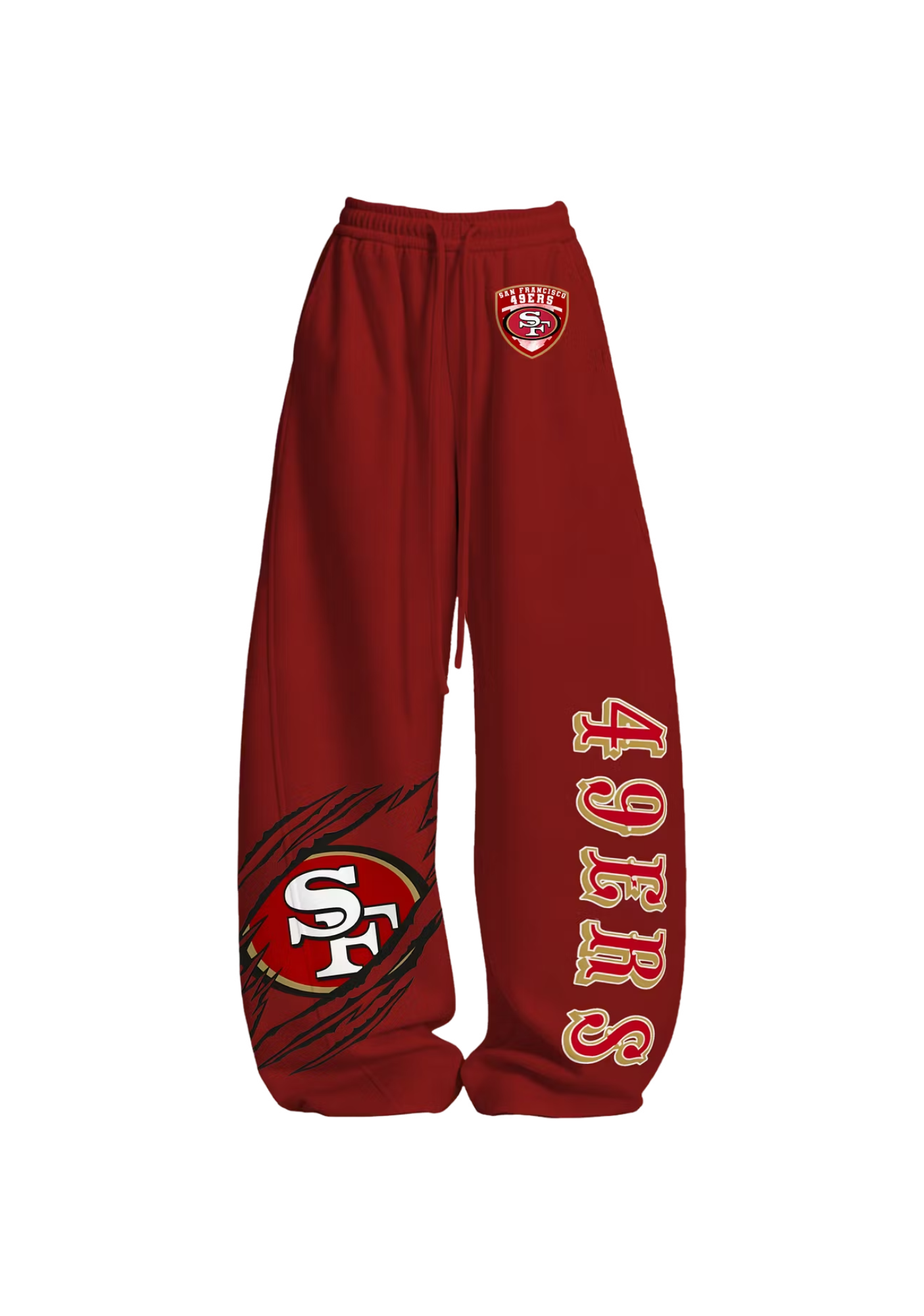 San Francisco 49ers Graphic Tops & Elasticated Trousers Two-Piece Set
