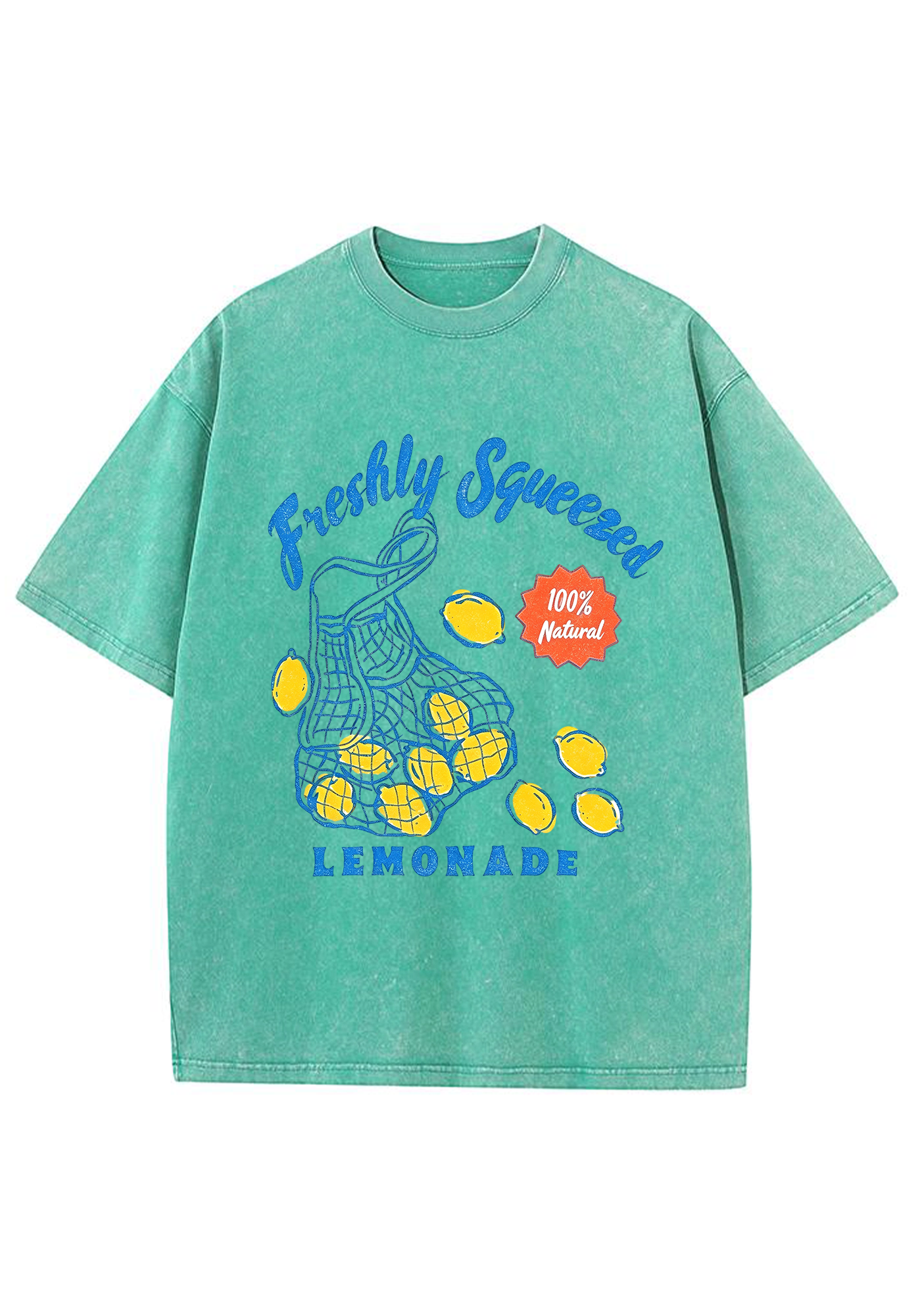 Freshly Squeezed 100% Natural Lemonade Washed Tee
