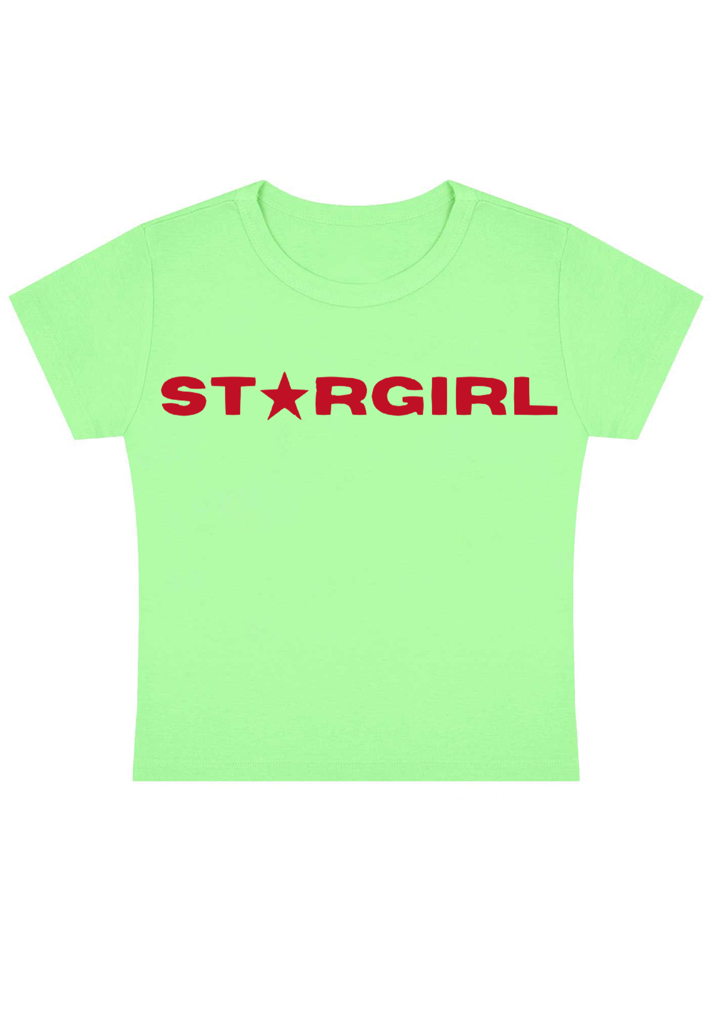Star Girl Y2K Baby Tee