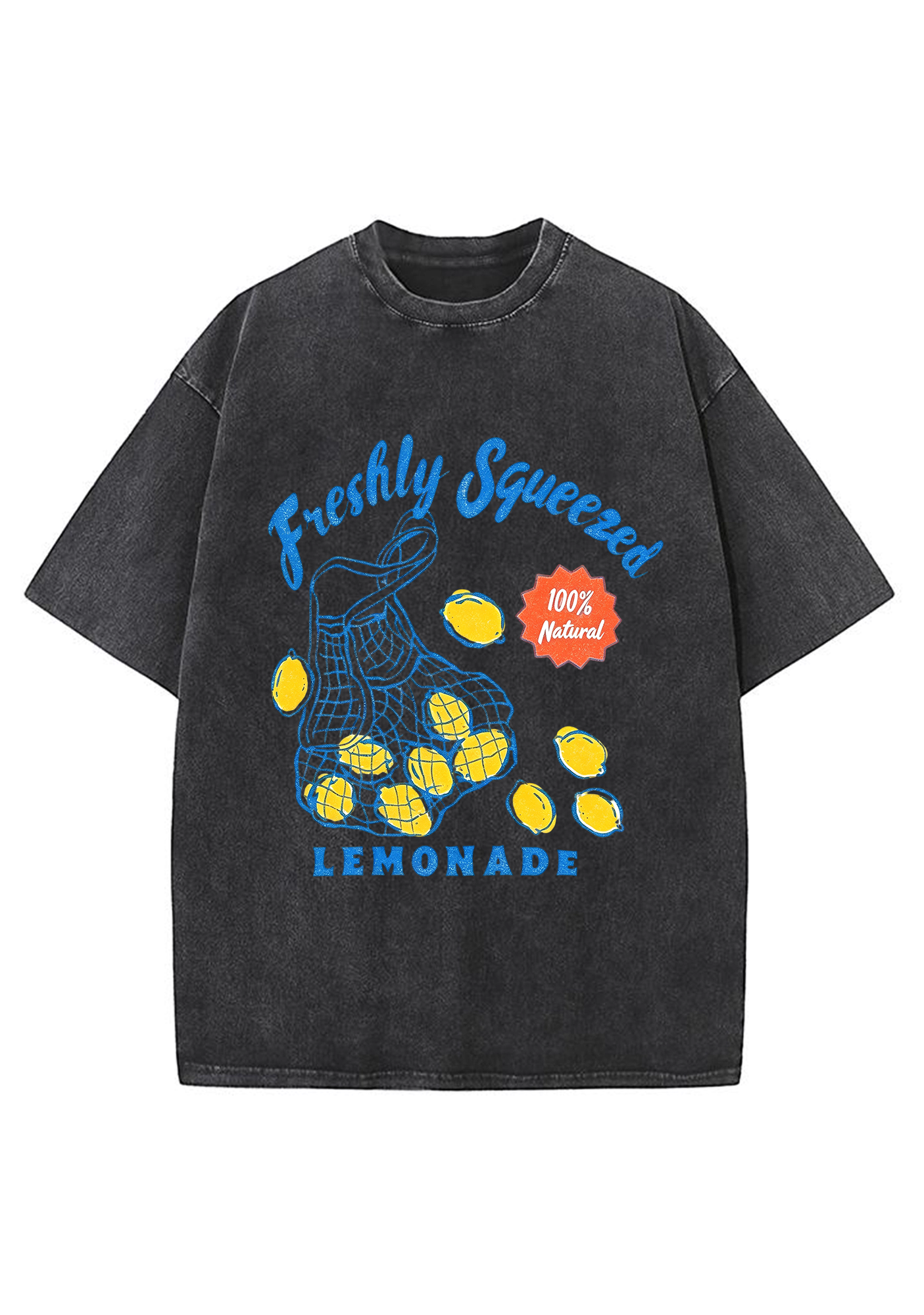 Freshly Squeezed 100% Natural Lemonade Washed Tee