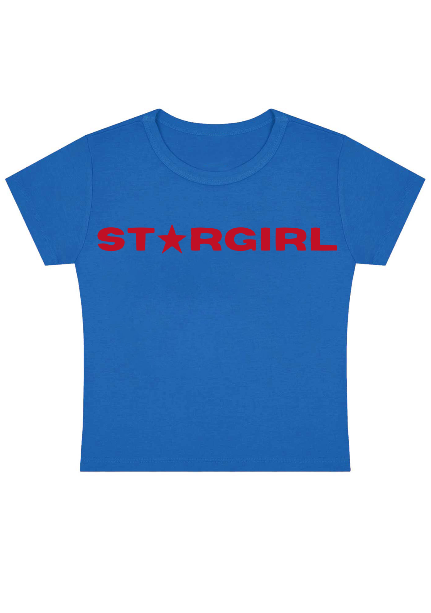 Star Girl Y2K Baby Tee