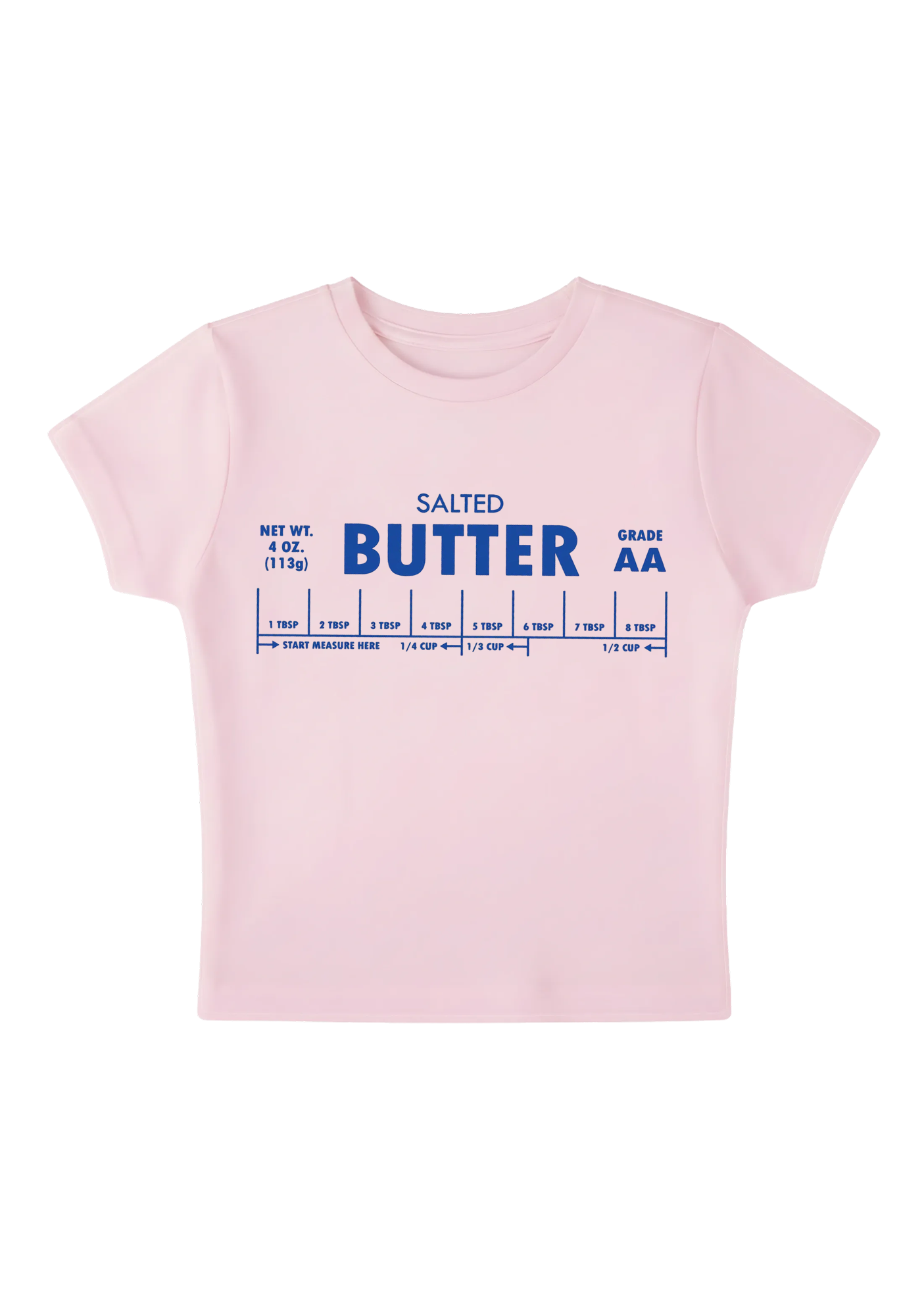Salted Butter Y2K Baby Tee