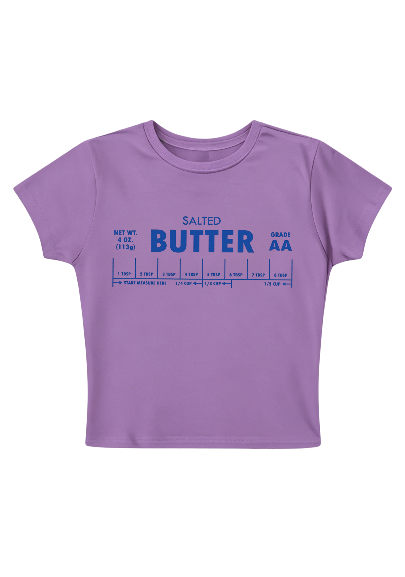 Salted Butter Y2K Baby Tee