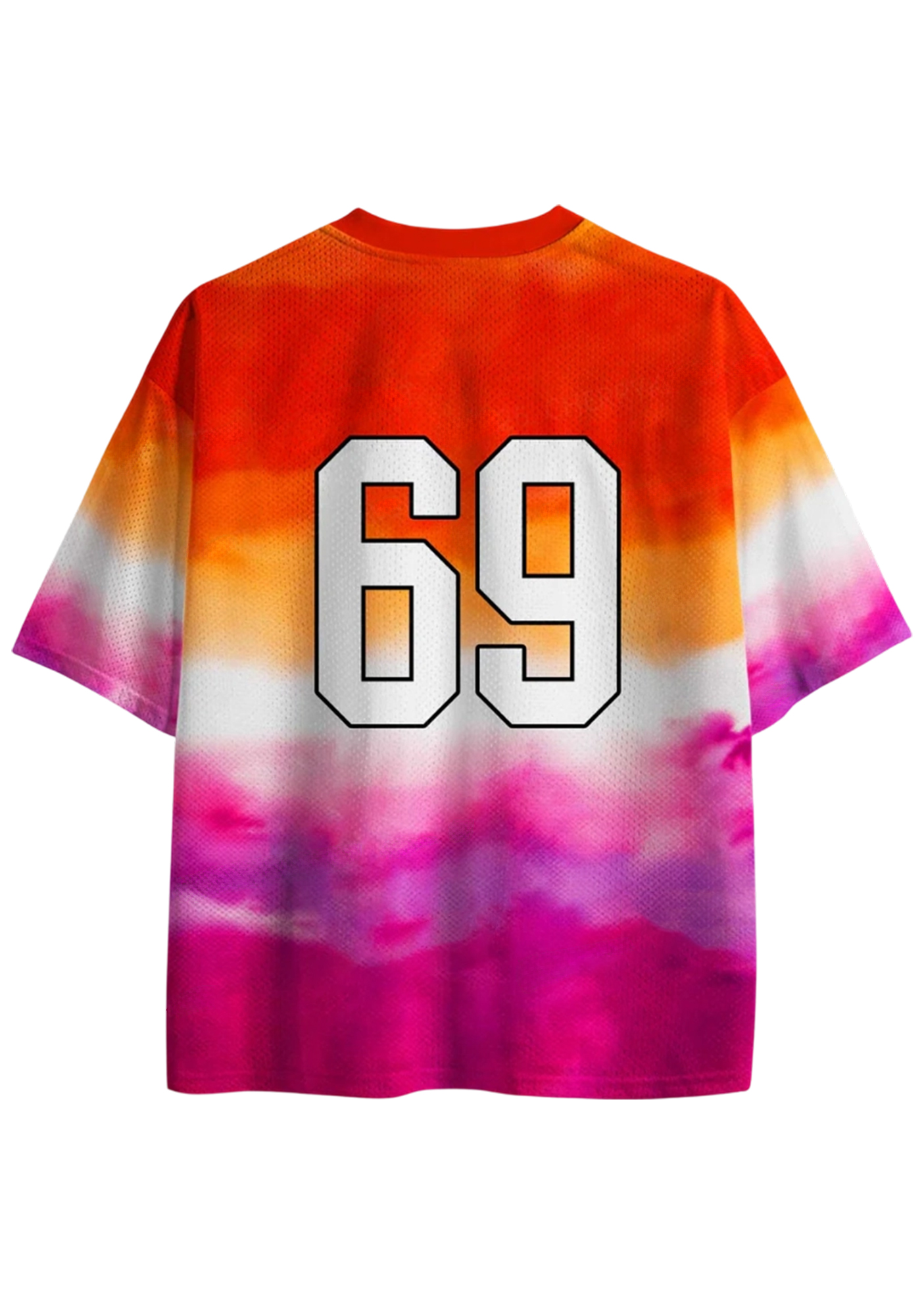 Custom Lesbian Flag Colors Pride Y2K Sport Jersey Shirts 