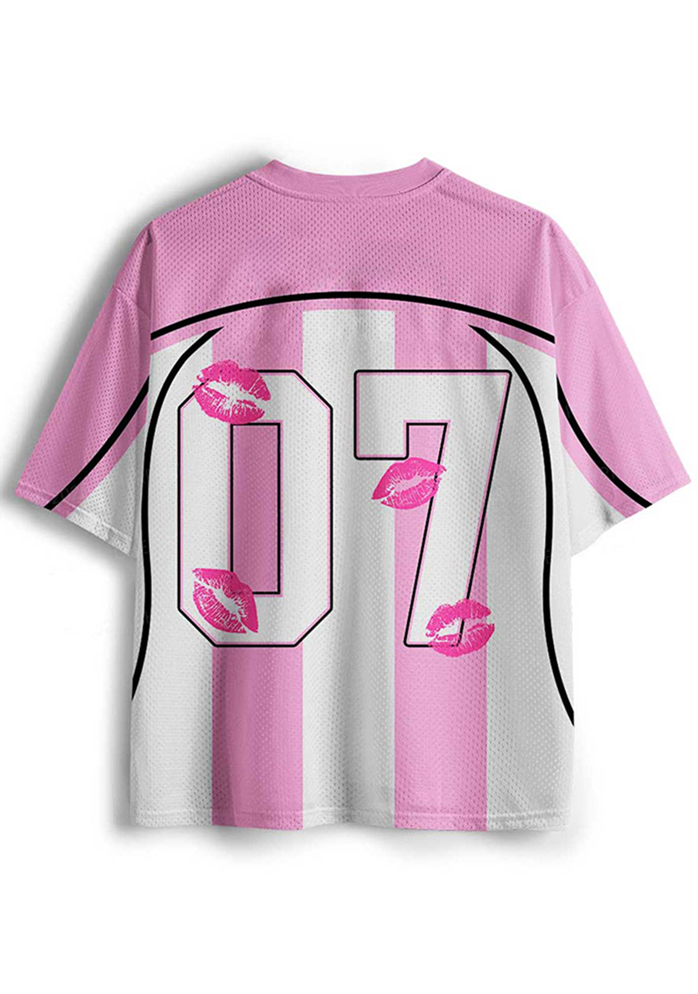 Best Kisser Y2K Crop Sport Jersey Shirts