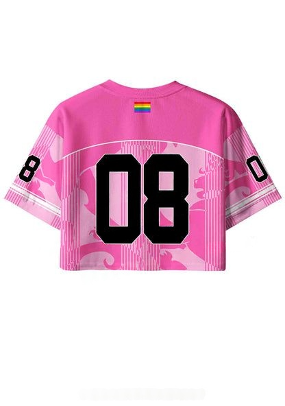 I Support Gay Rights Pride Y2K Crop Sport Jersey Shirts