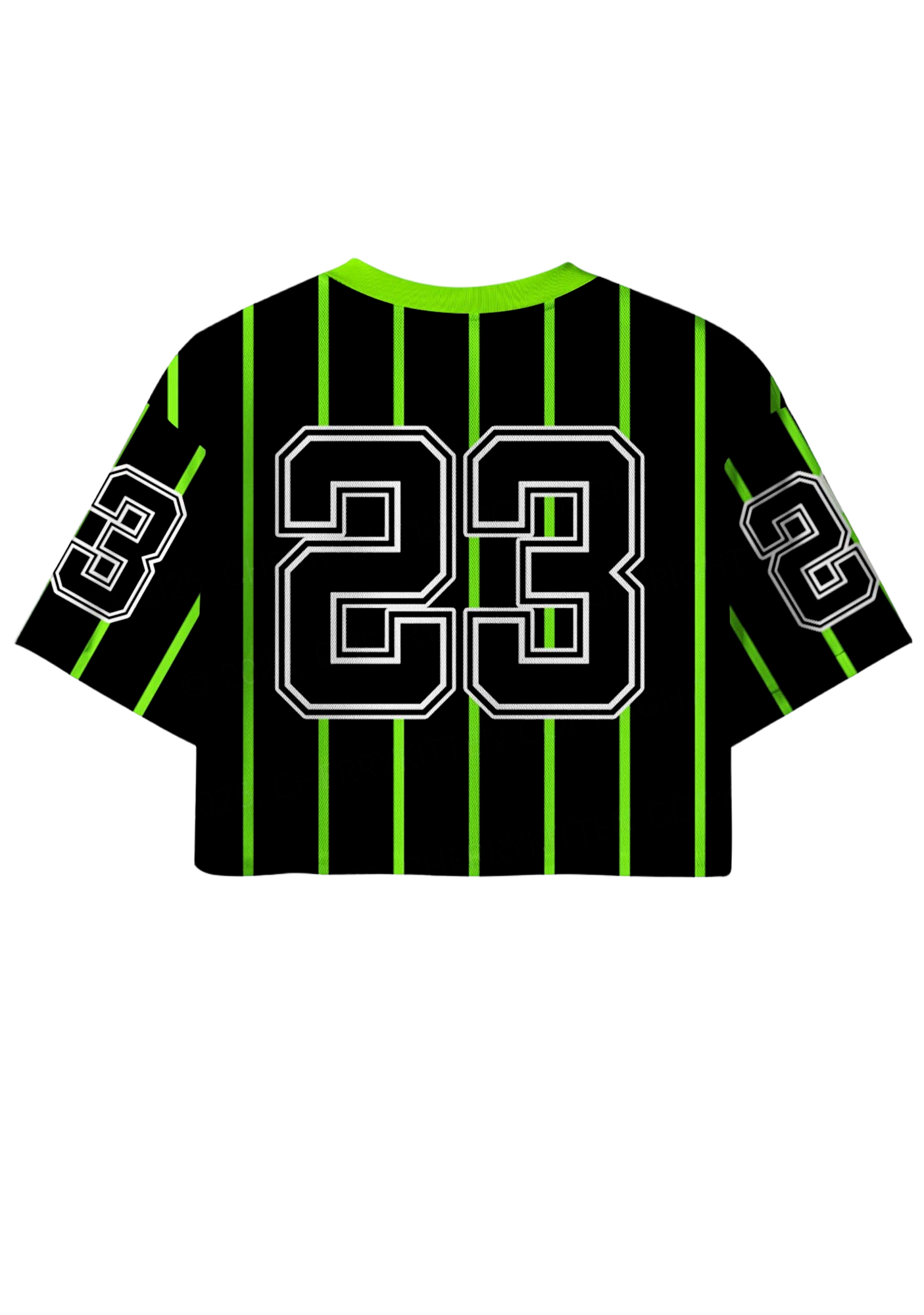 Paddy Y2K Crop Sport Jersey Shirts