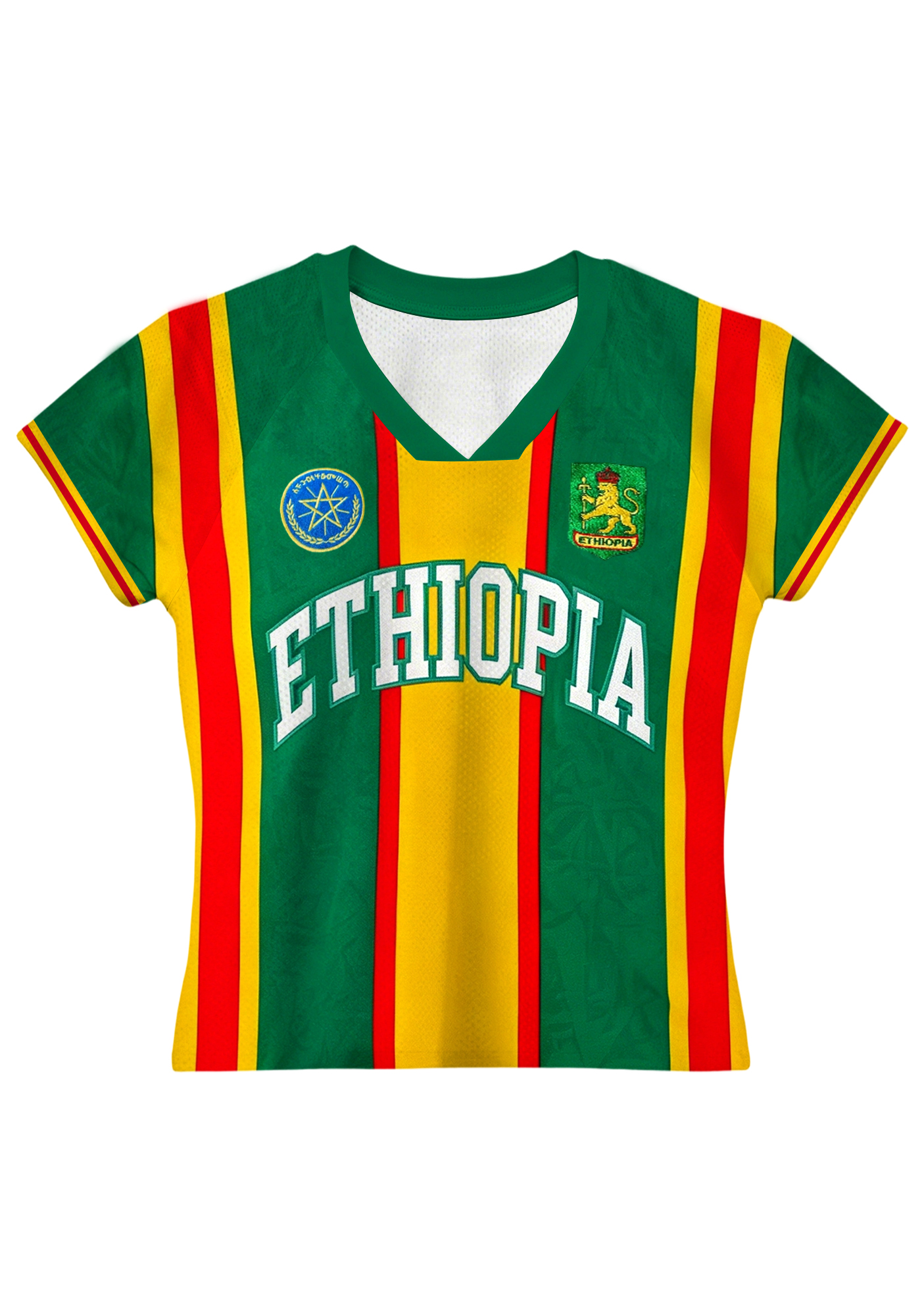 Ethiopian National Team Throwback Mesh Baby Tee
