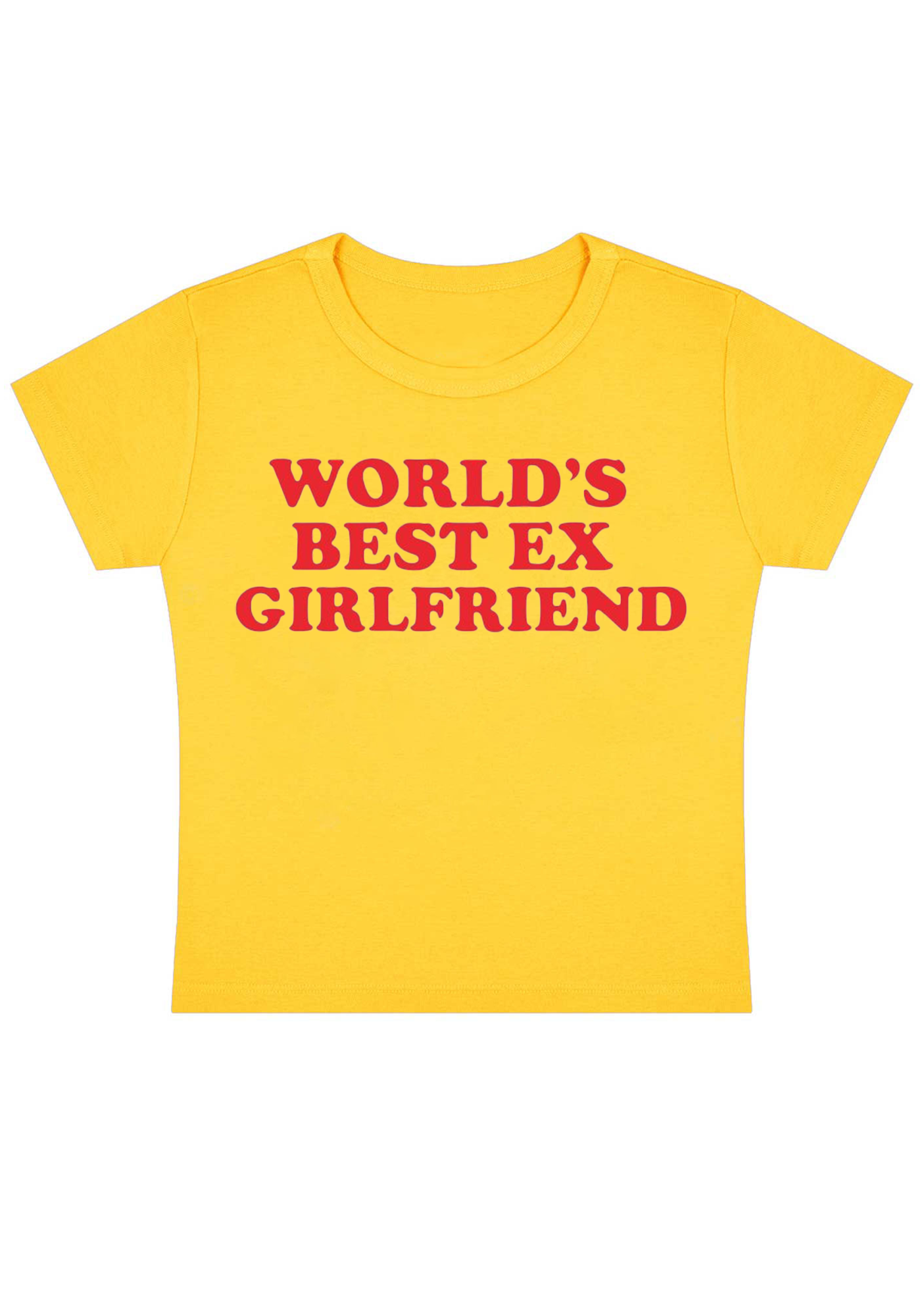 World's Best Ex Girlfriend Y2k Baby Tee