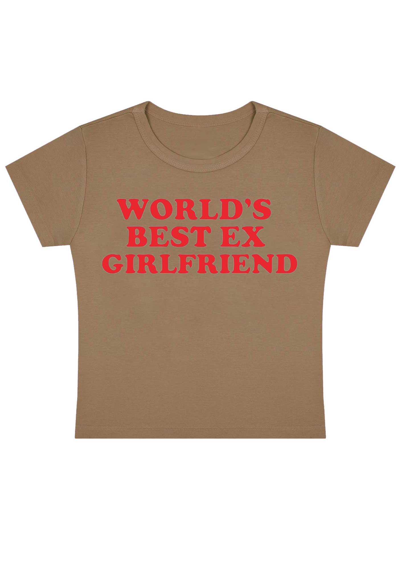 World's Best Ex Girlfriend Y2k Baby Tee