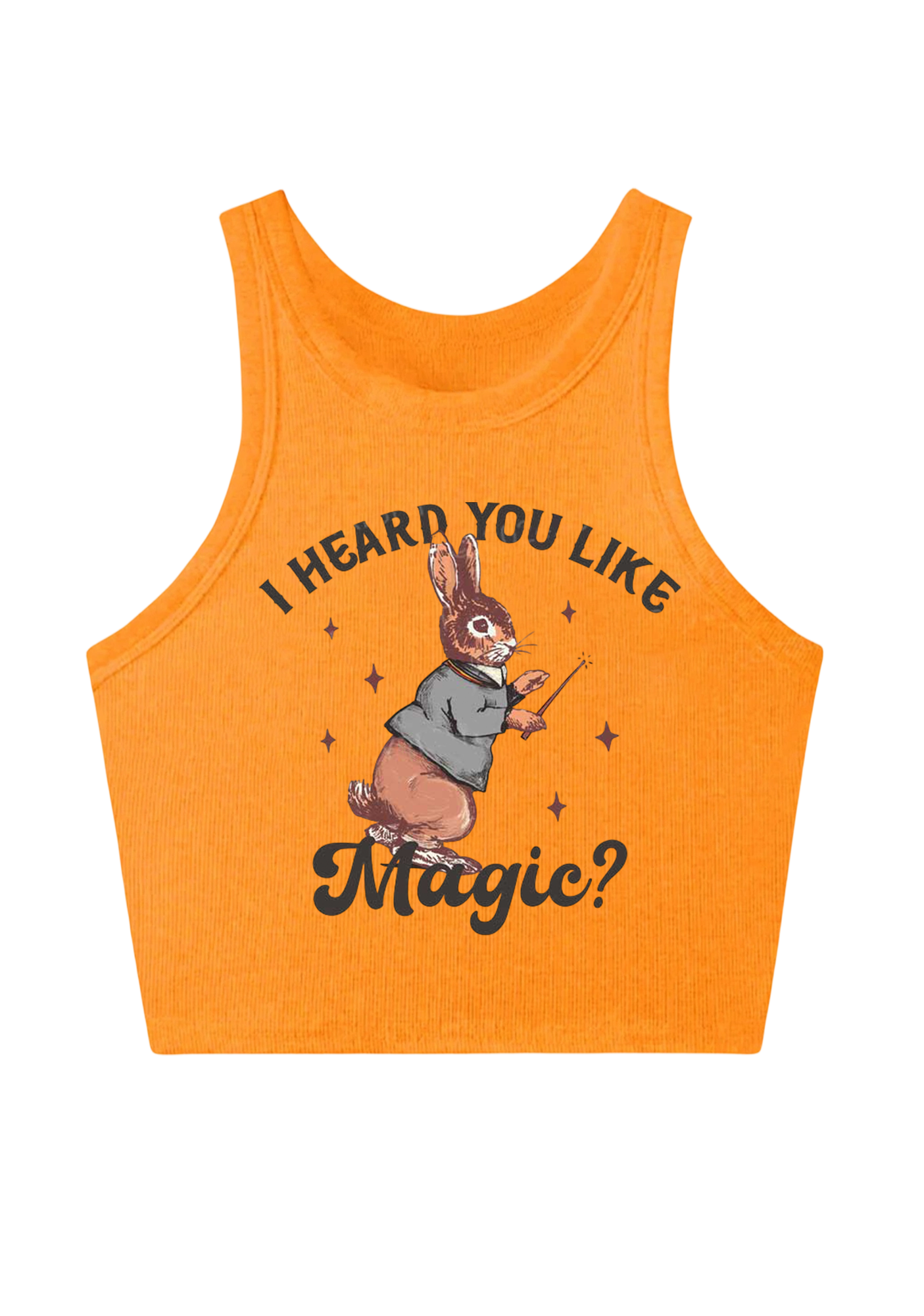 I Heard You Like Magic Y2K Crop Tank Top