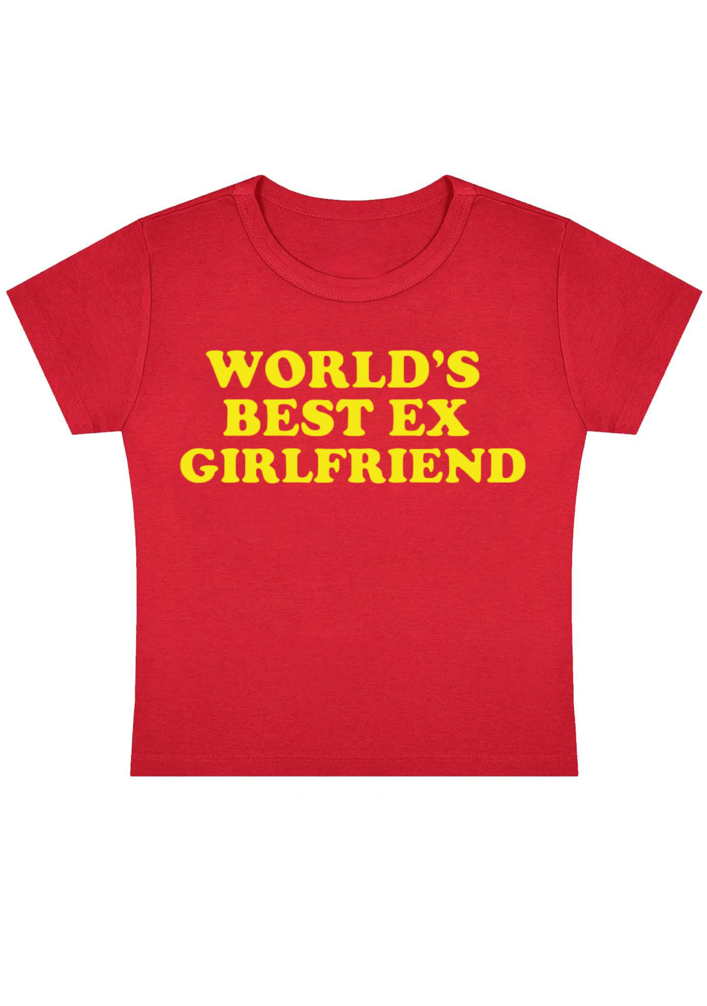 World's Best Ex Girlfriend Y2k Baby Tee