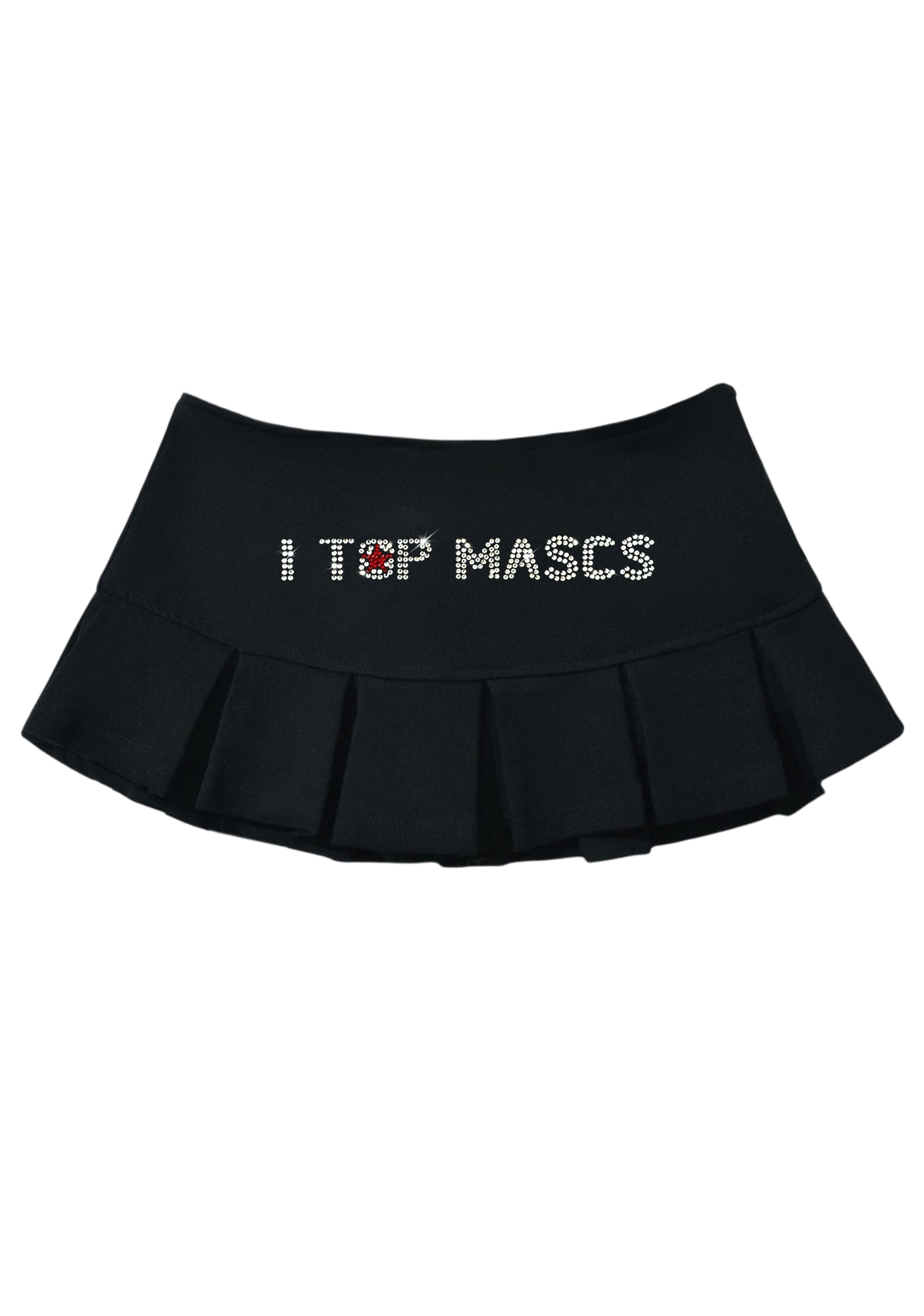 I Top Mascs Y2K Mini Pleated Skirts