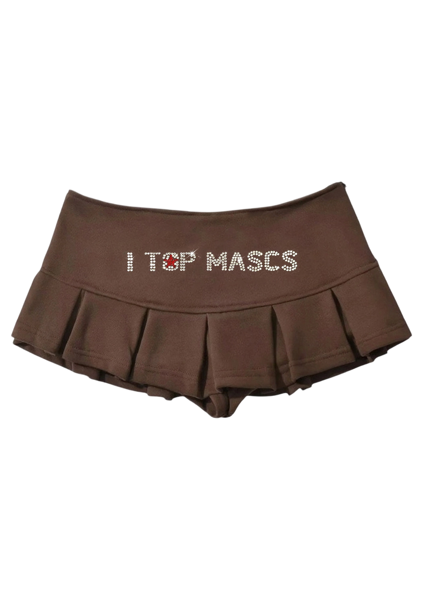 I Top Mascs Y2K Mini Pleated Skirts