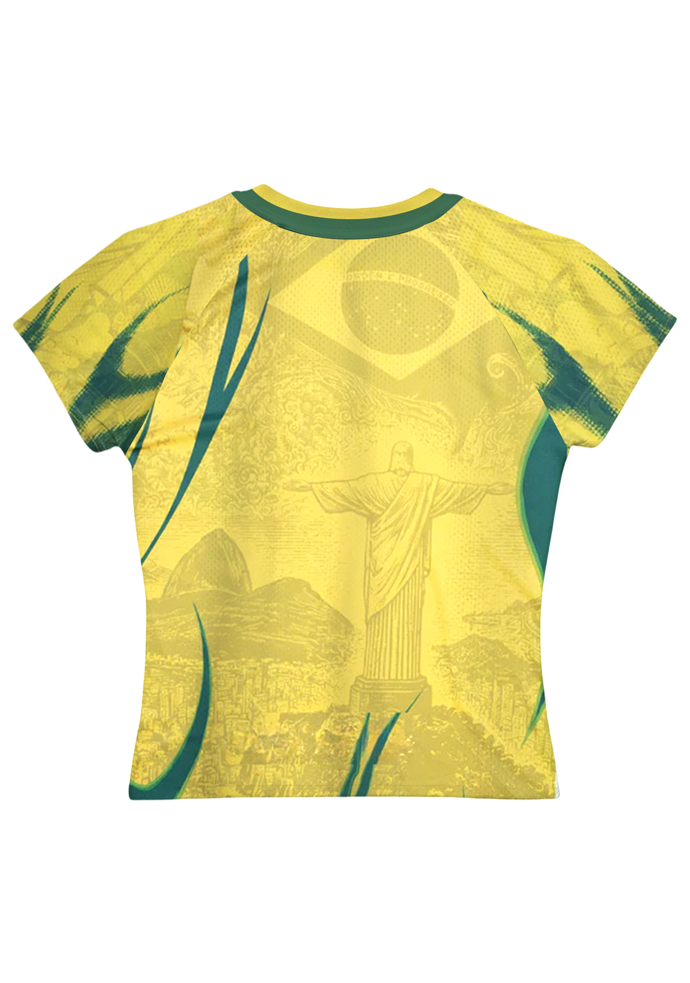 Brazil Christ the Redeemer Retro Baby Tee