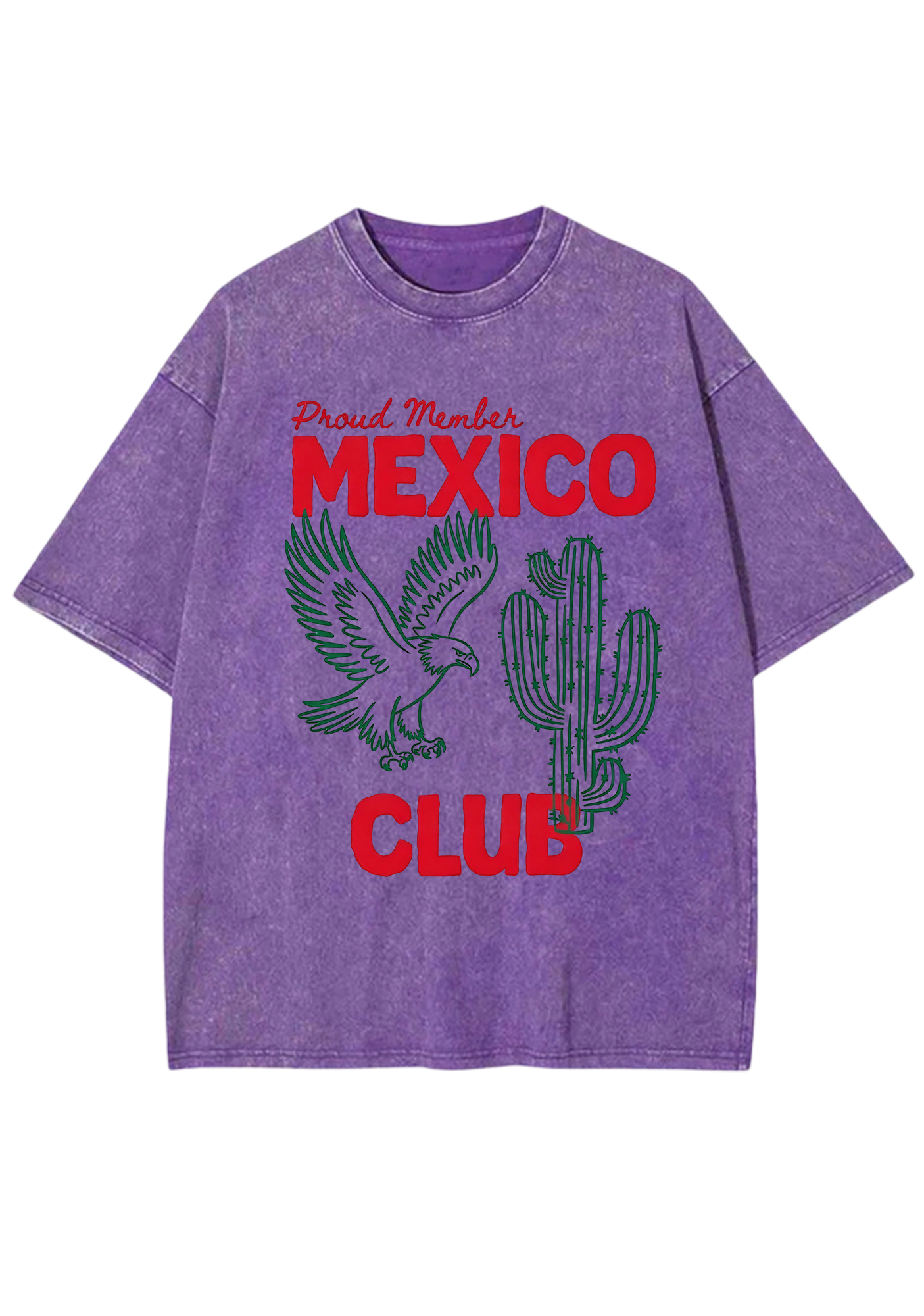 Proud Member Mexico Club Washed Tee