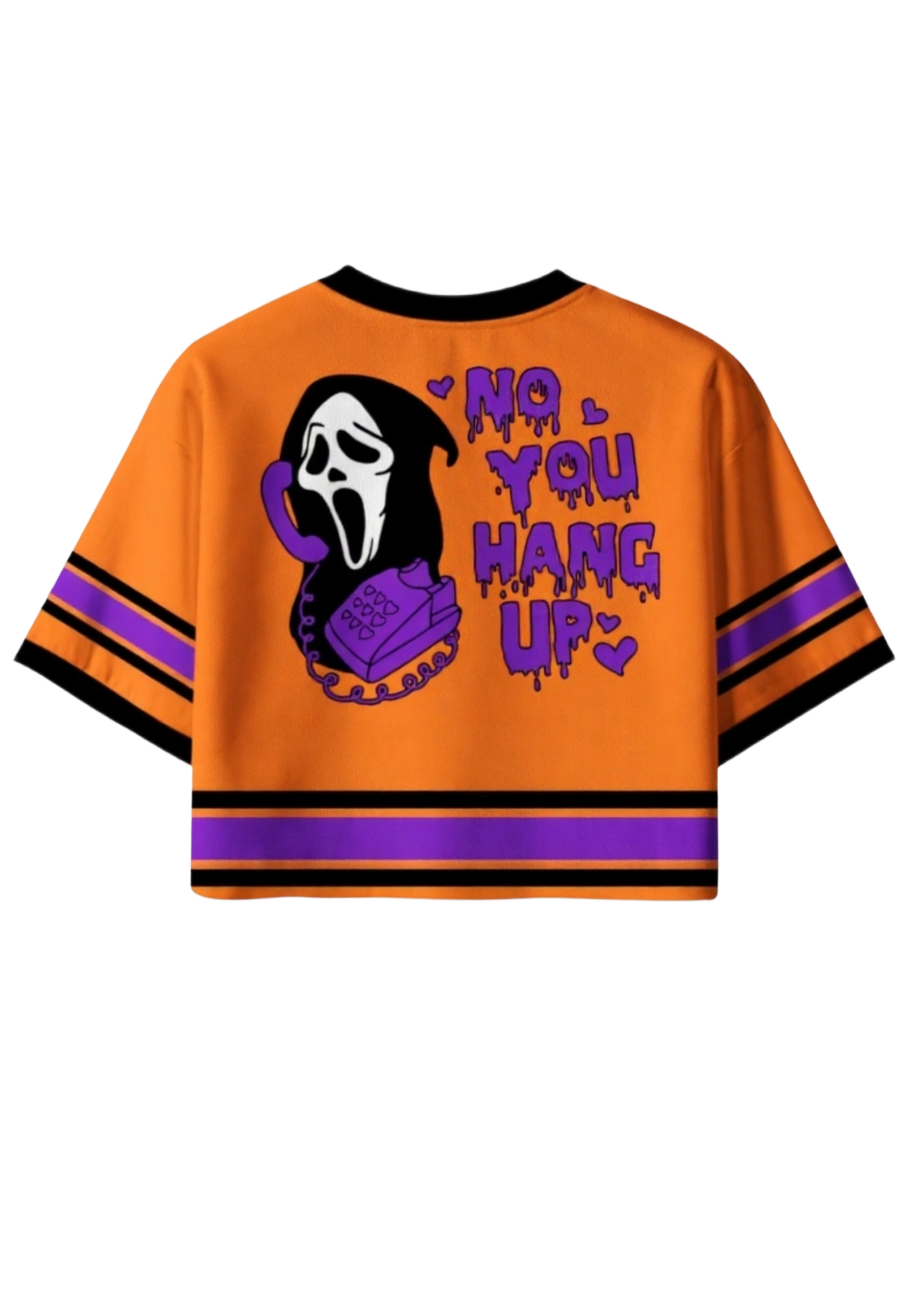 Halloween Y2K Crop Sport Jersey Shirts