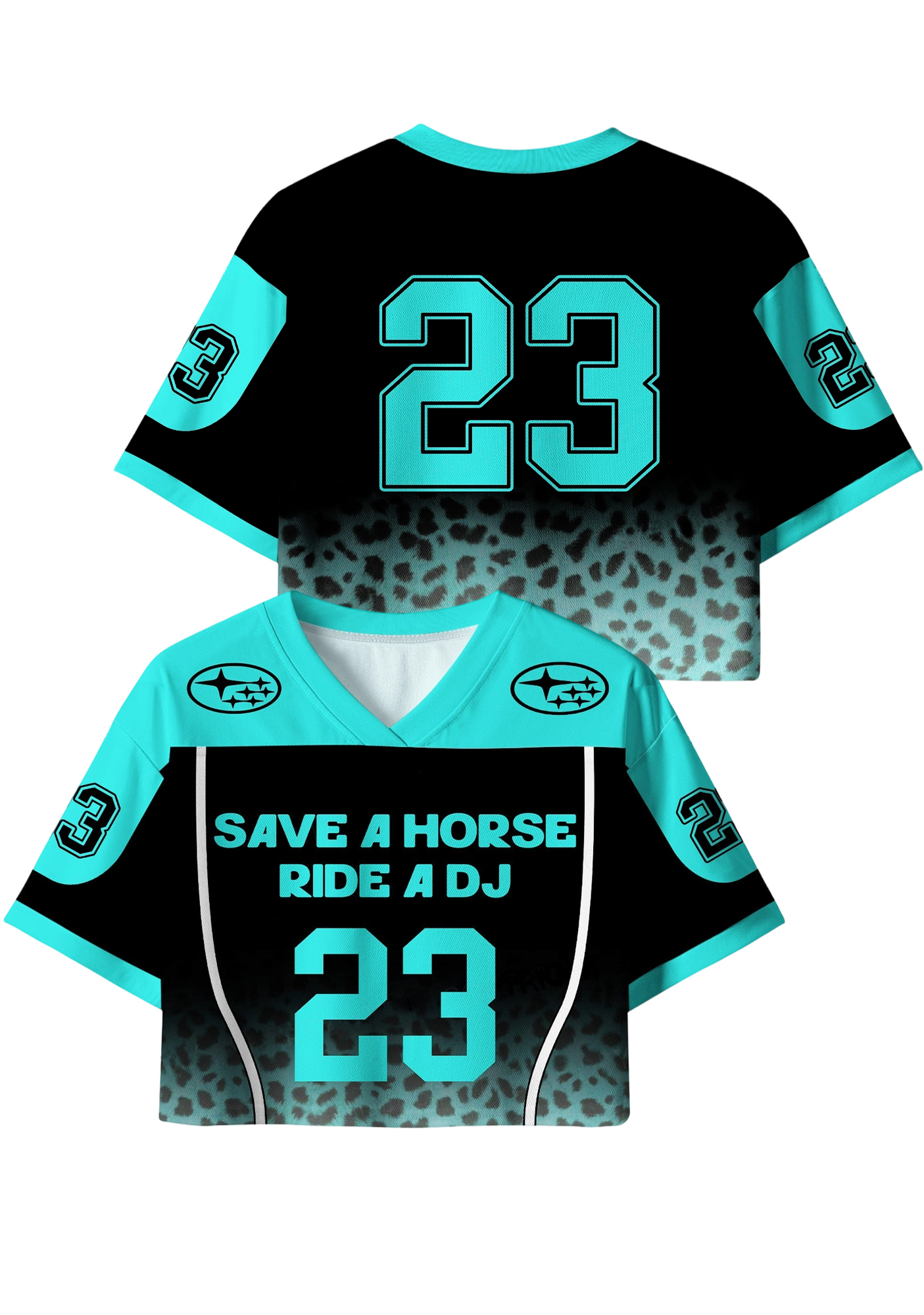 Save a horse Y2K Crop Sport Jersey Shirts