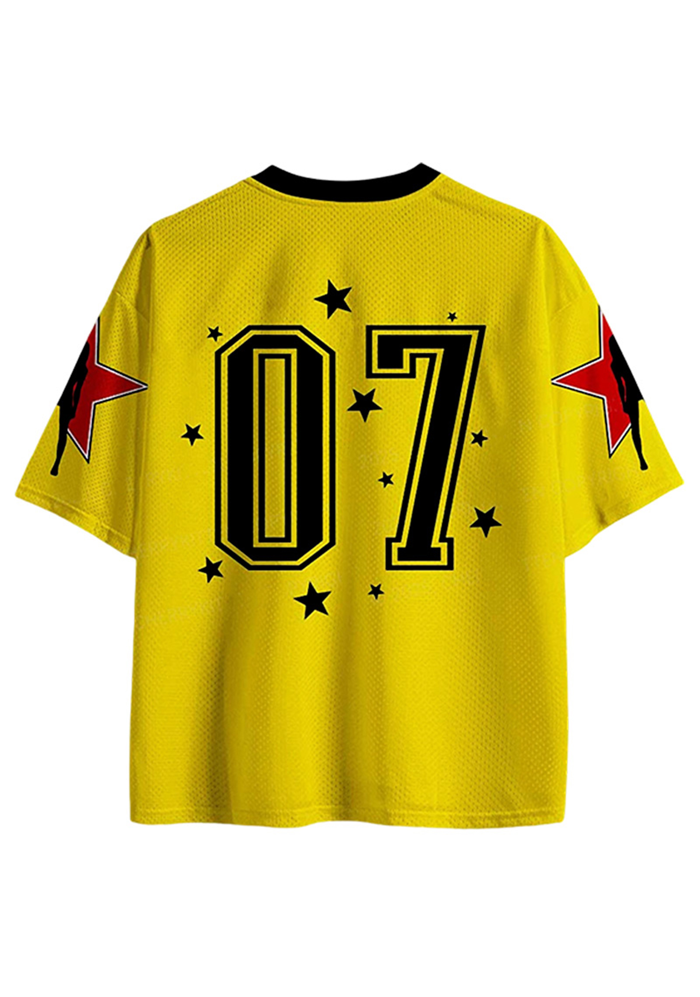 Star Girl Y2K Crop Sport Jersey Shirts