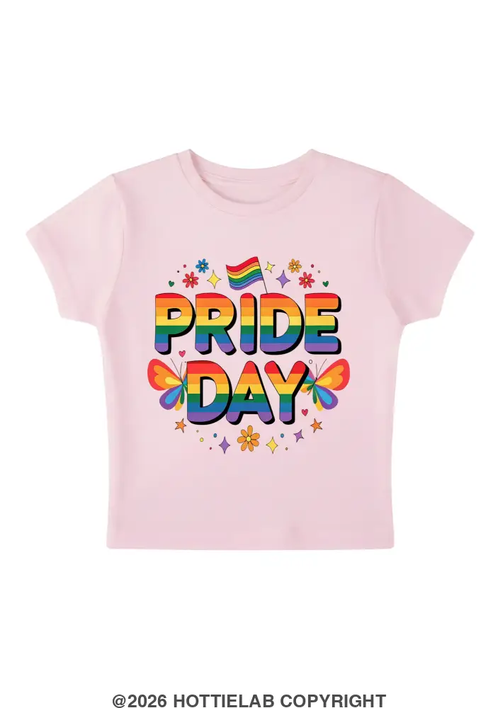 Pride Day Y2K Baby Tee