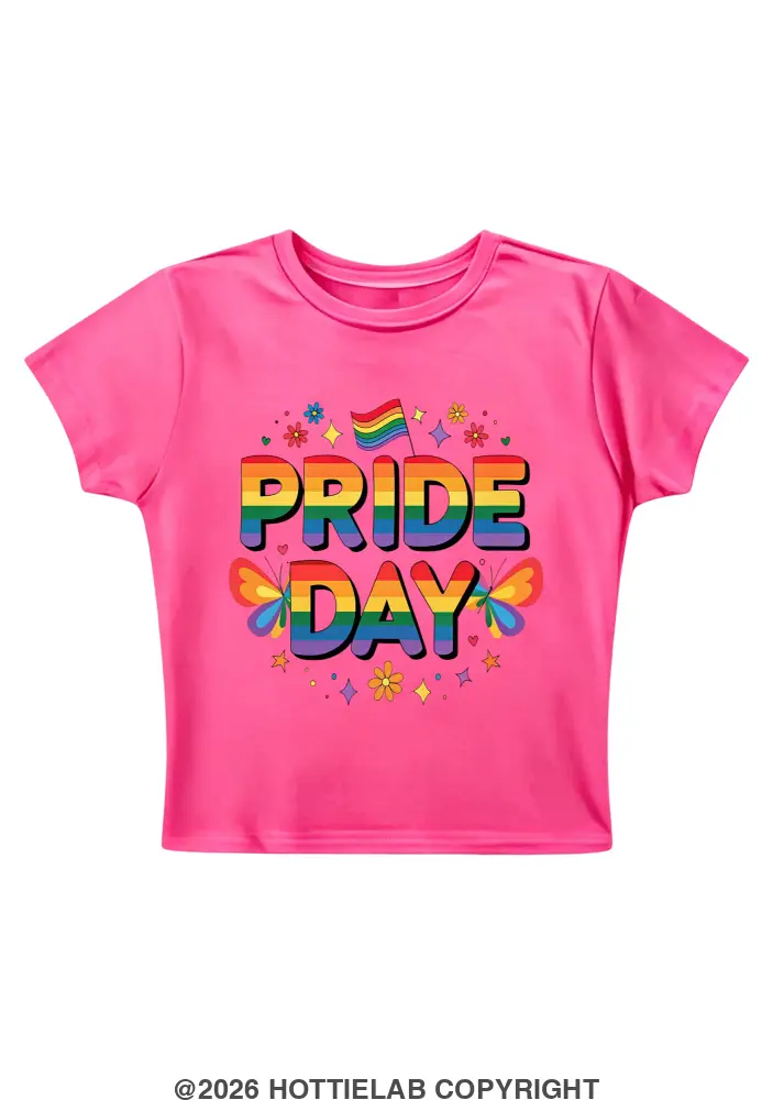 Pride Day Y2K Baby Tee