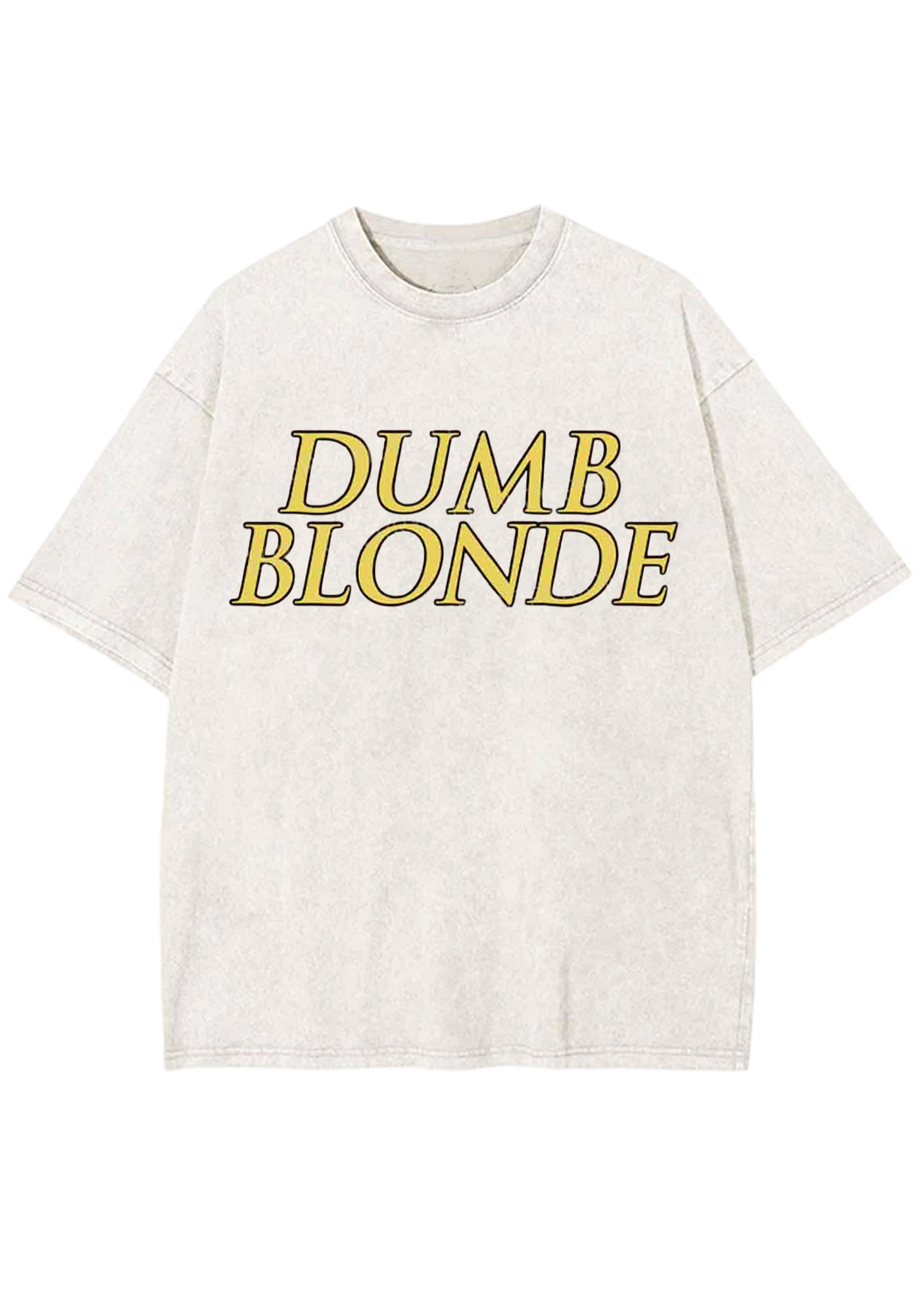 Dumb Blonde Y2K Washed Tee