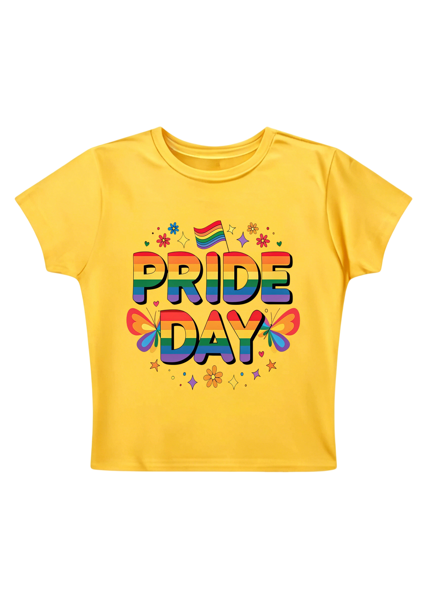 Pride Day Y2K Baby Tee