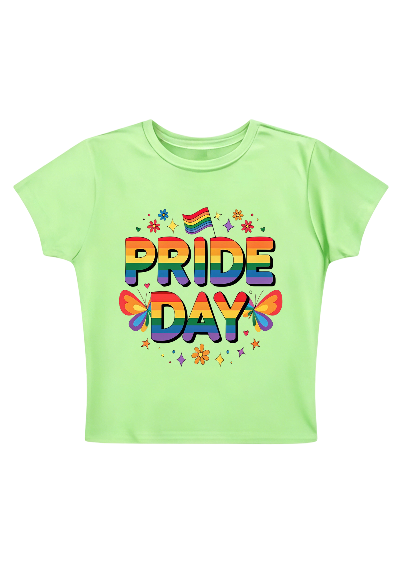 Pride Day Y2K Baby Tee