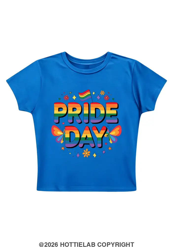 Pride Day Y2K Baby Tee
