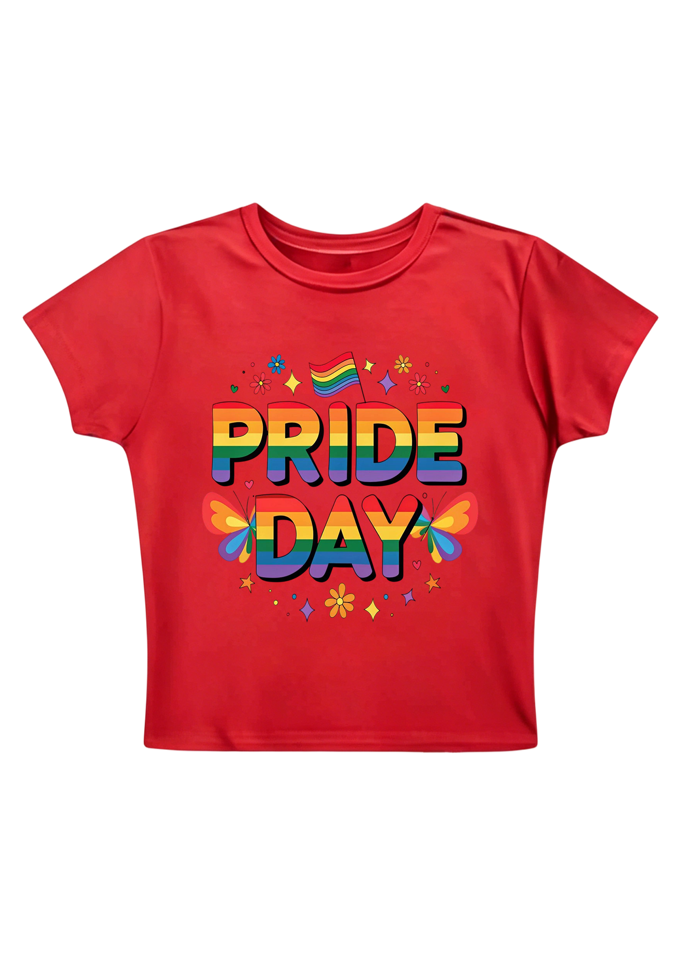 Pride Day Y2K Baby Tee
