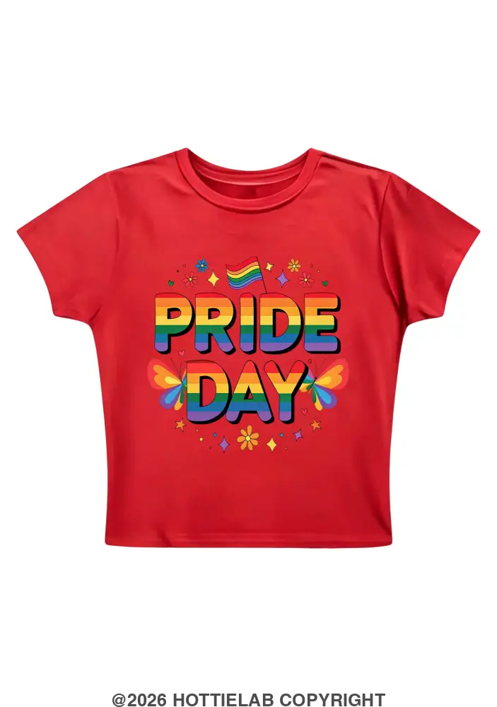 Pride Day Y2K Baby Tee